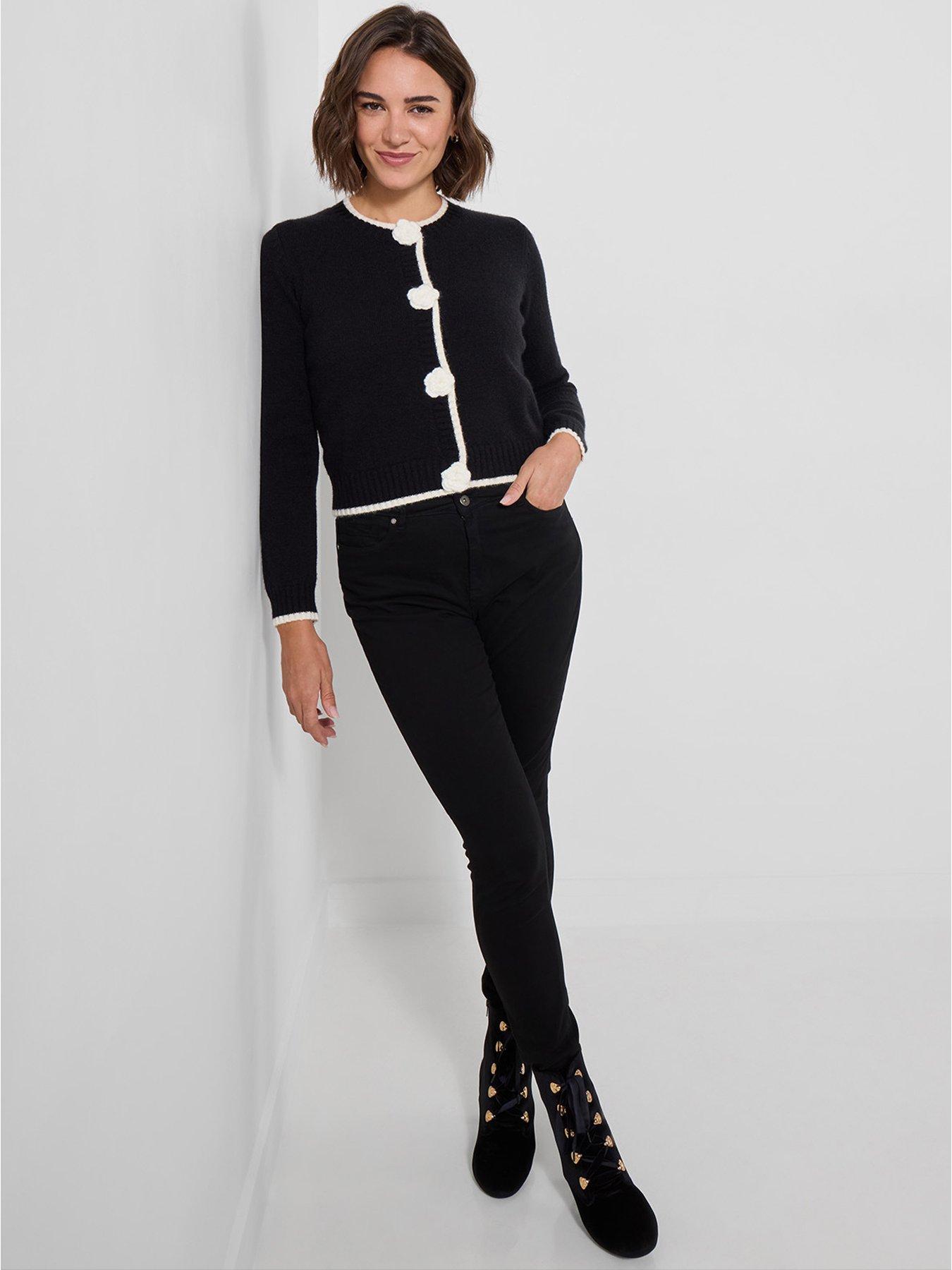 Image 3 of 5 of Joe Browns Delicate Flower Button Cardigan