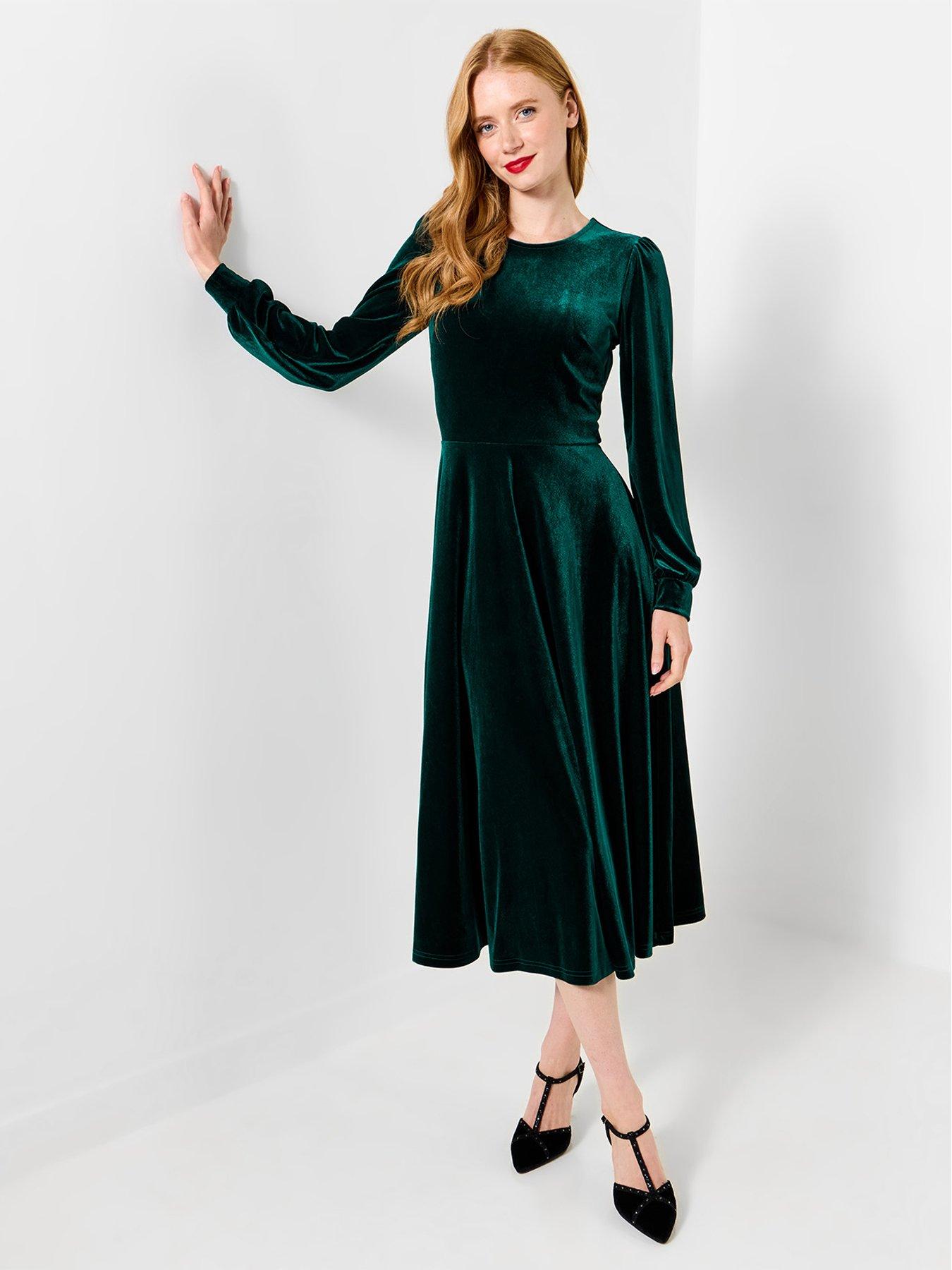Image 1 of 5 of Joe Browns Julietta Velour Dress