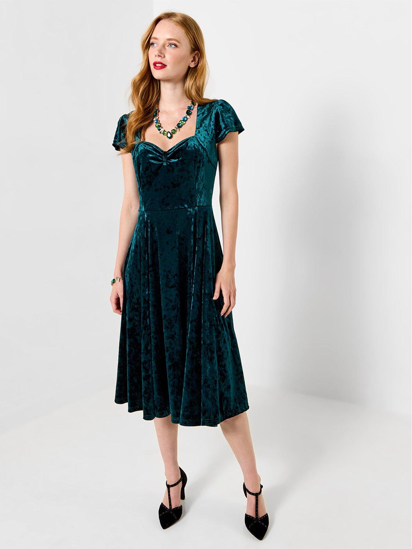 Image 2 of 7 of Joe Browns Loretta Vintage Velour Dress