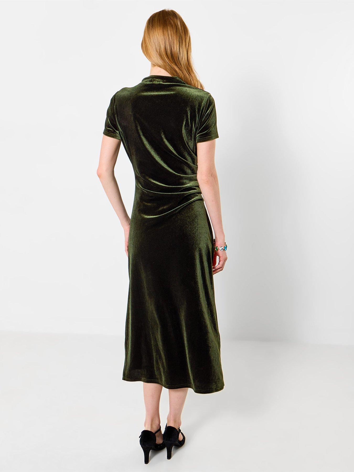 Image 2 of 5 of Joe Browns Isabella Gathered Velour Dress