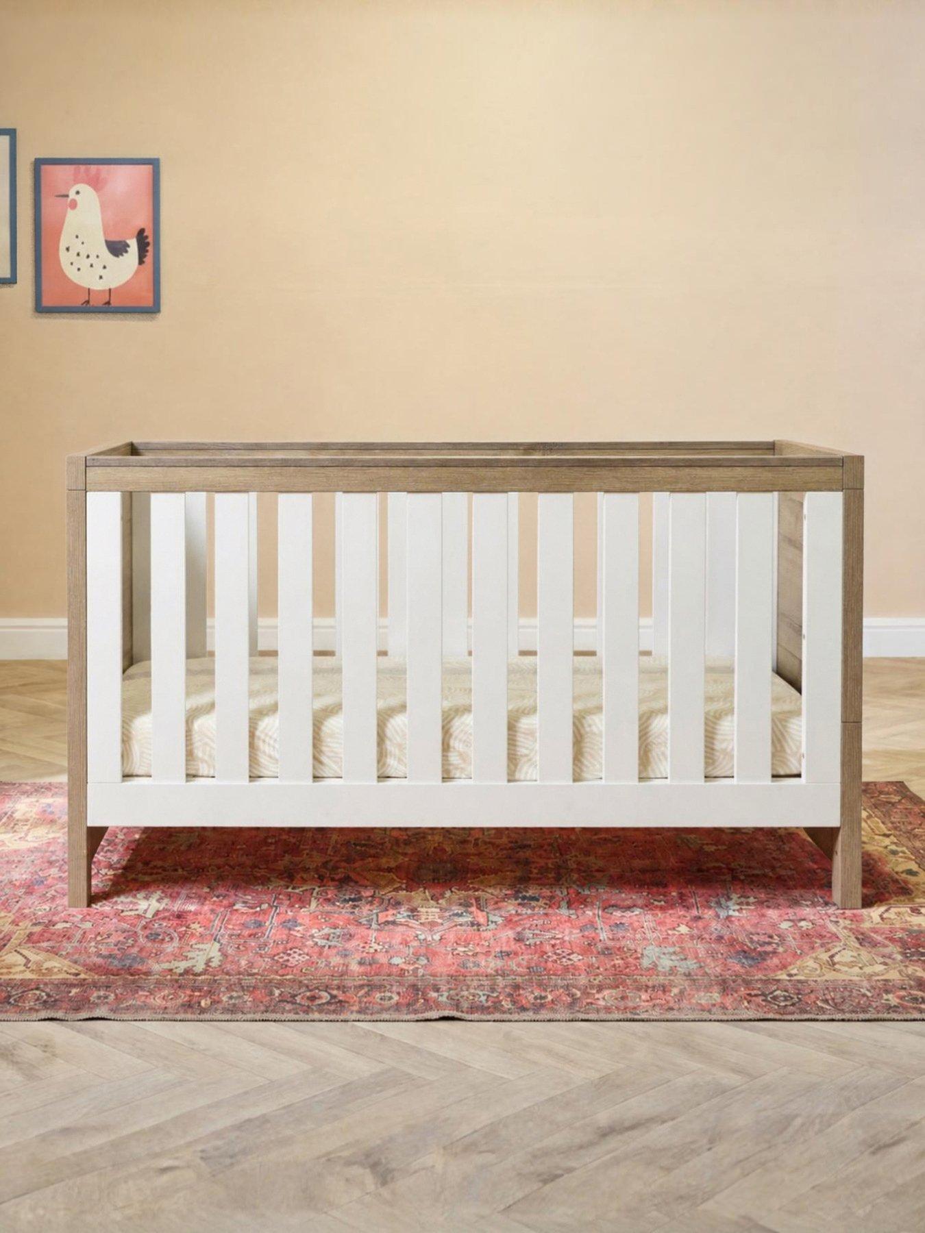 Image 3 of 7 of Tutti Bambini Modena 2 Piece Room Set - White/Oak