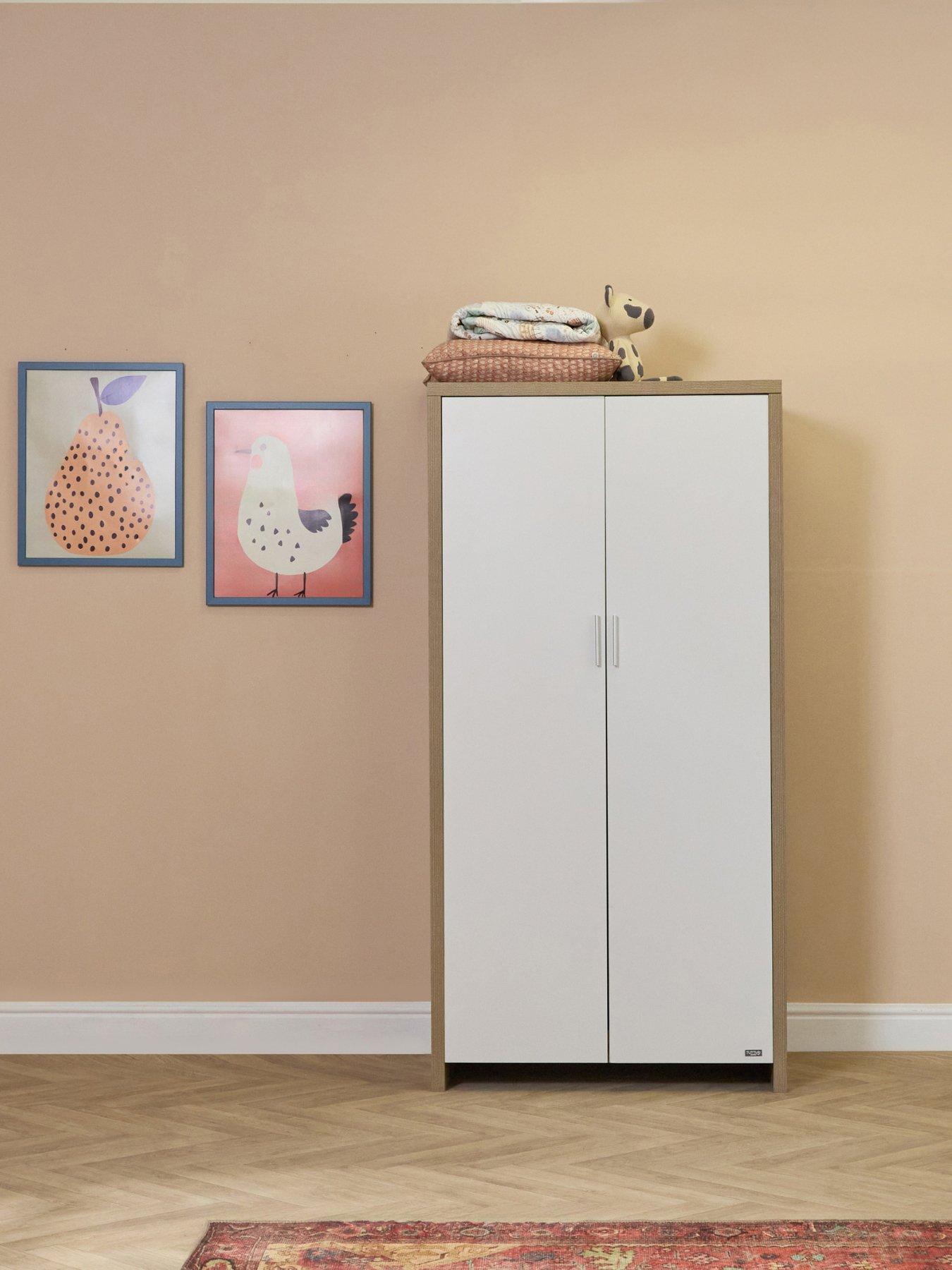 Image 1 of 4 of Tutti Bambini Modena Wardrobe - White/Oak