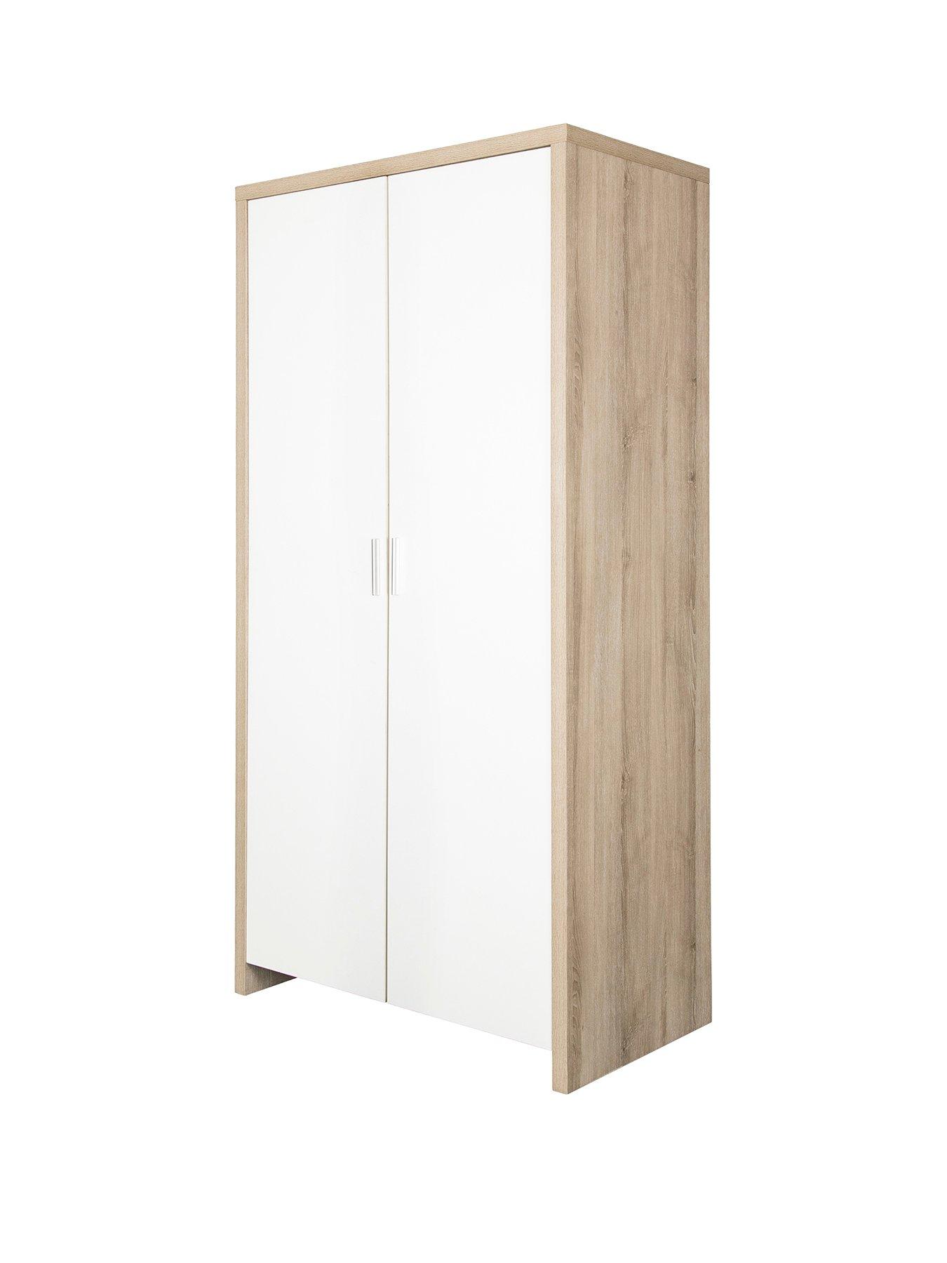 Image 2 of 4 of Tutti Bambini Modena Wardrobe - White/Oak