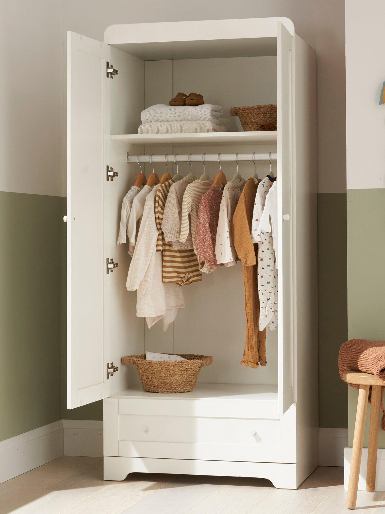Image 3 of 4 of Tutti Bambini Rio Wardrobe - White