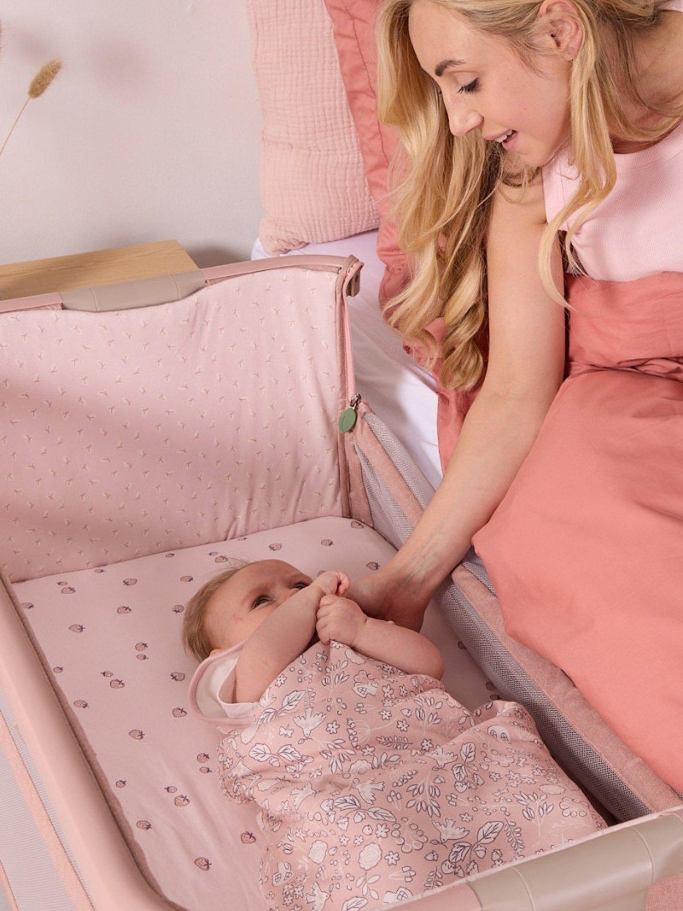 Image 4 of 7 of Tutti Bambini CoZee Zen Blush & TT 2 pack fitted Sheets Bundle