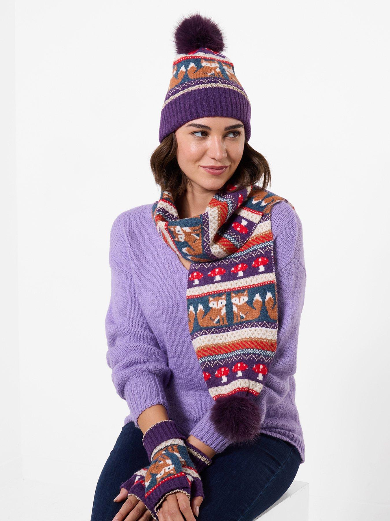 Image 3 of 5 of Joe Browns Foxy Fairisle Winter Bobble Hat