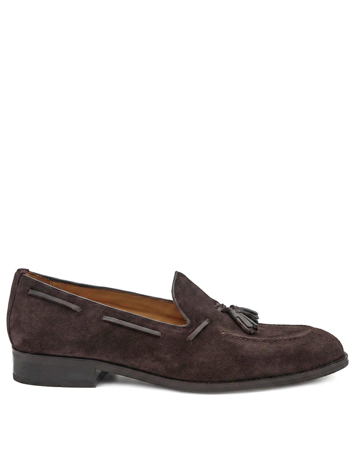 Image 1 of 6 of Jones Bootmaker Rolando - Dark Brown Suede