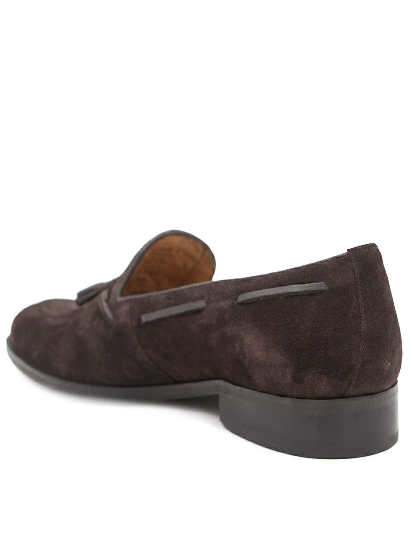 Image 3 of 6 of Jones Bootmaker Rolando - Dark Brown Suede