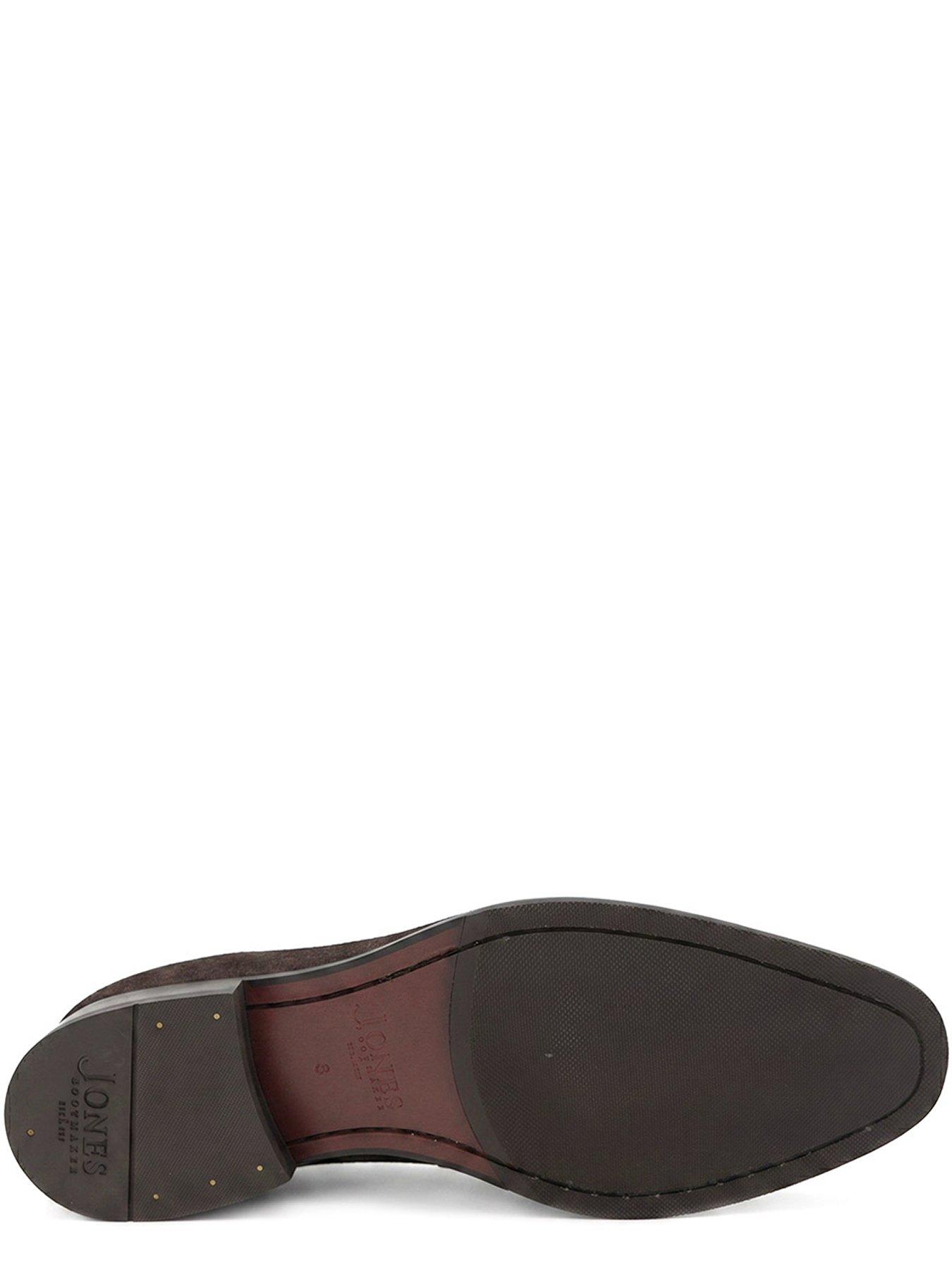 Image 5 of 6 of Jones Bootmaker Rolando - Dark Brown Suede