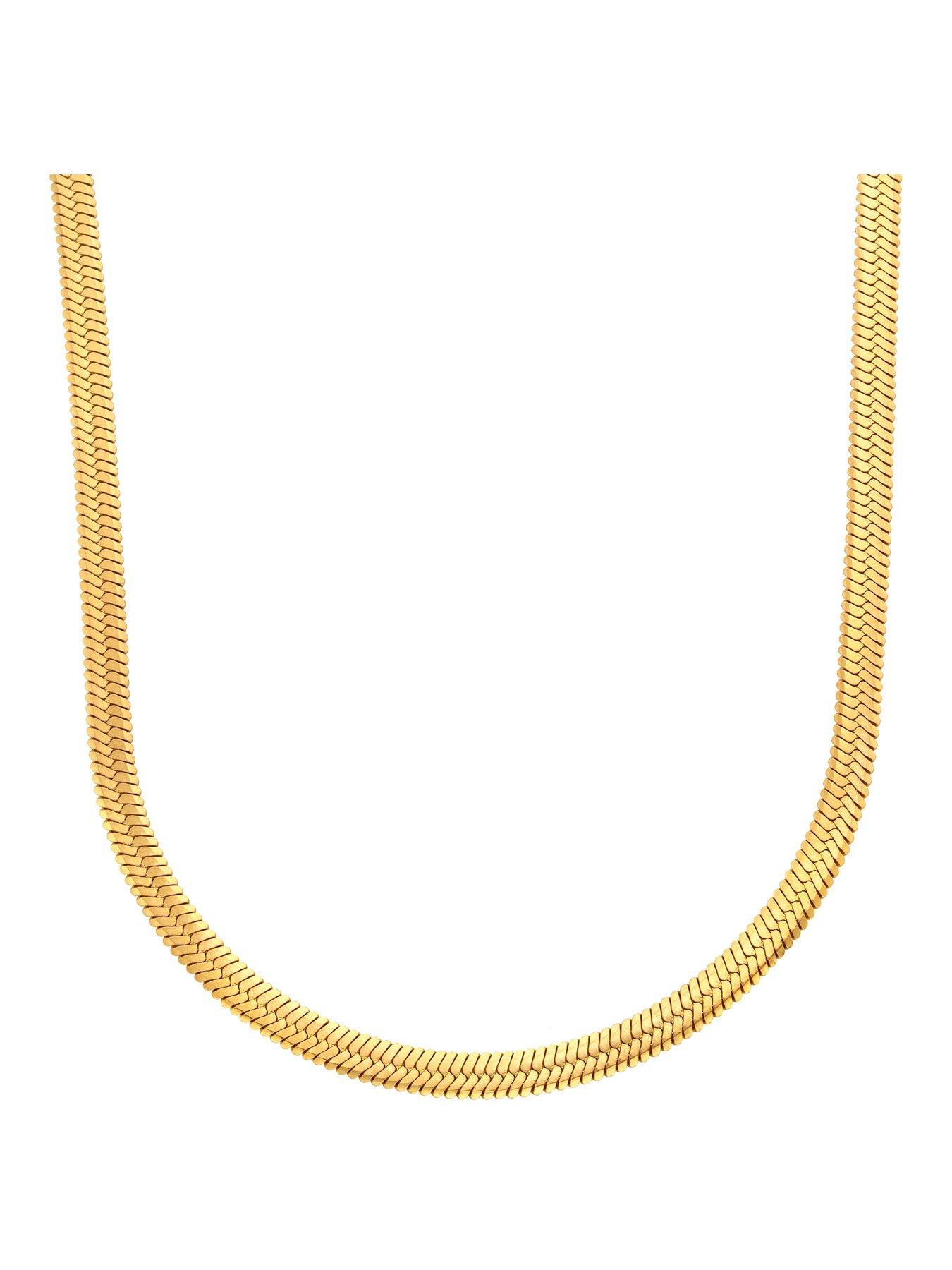 Image 1 of 3 of Ava & Sky SNAKE CHAIN