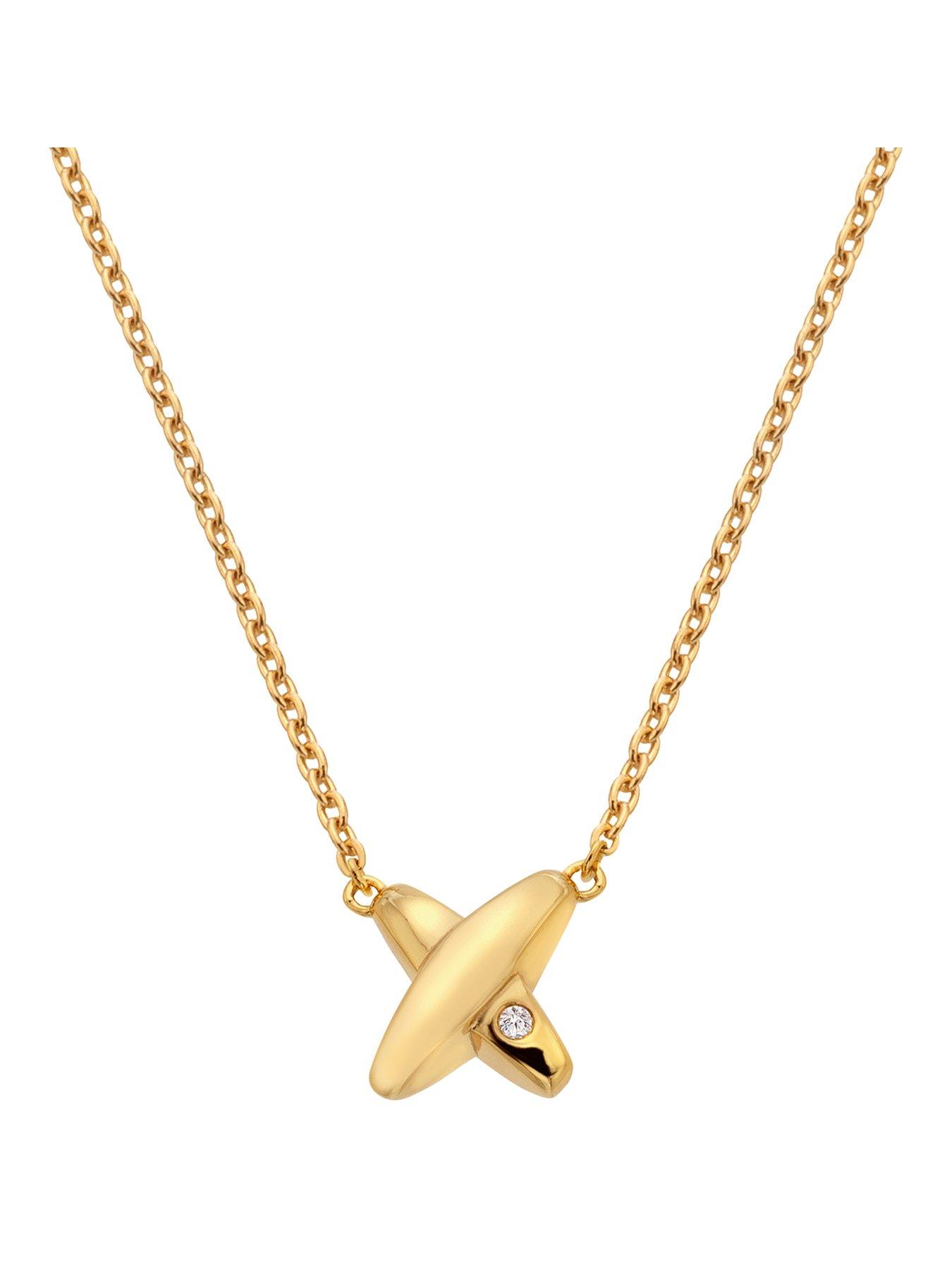 Image 1 of 3 of Hot Diamonds HD X GE Coupled Necklace