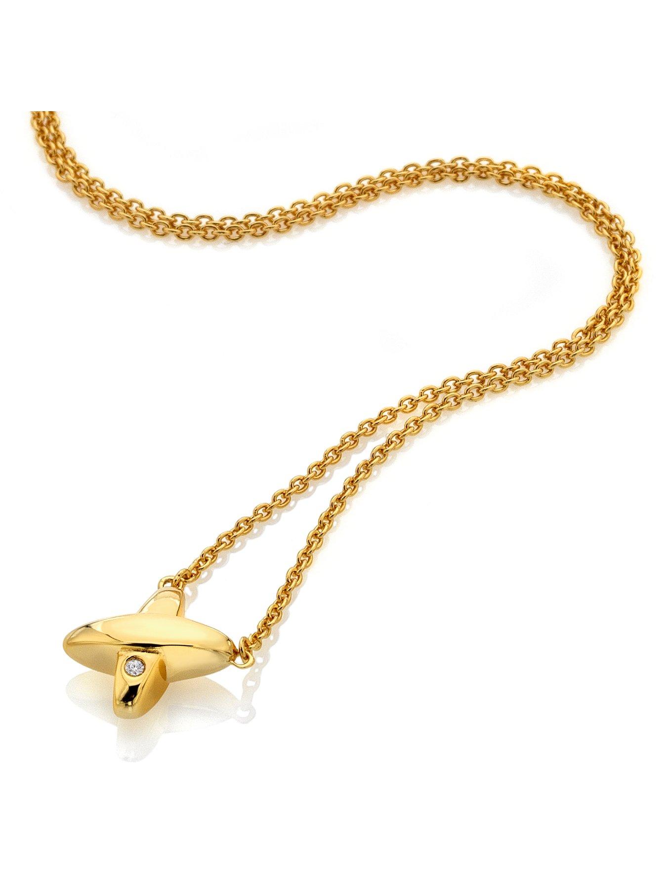 Image 2 of 3 of Hot Diamonds HD X GE Coupled Necklace