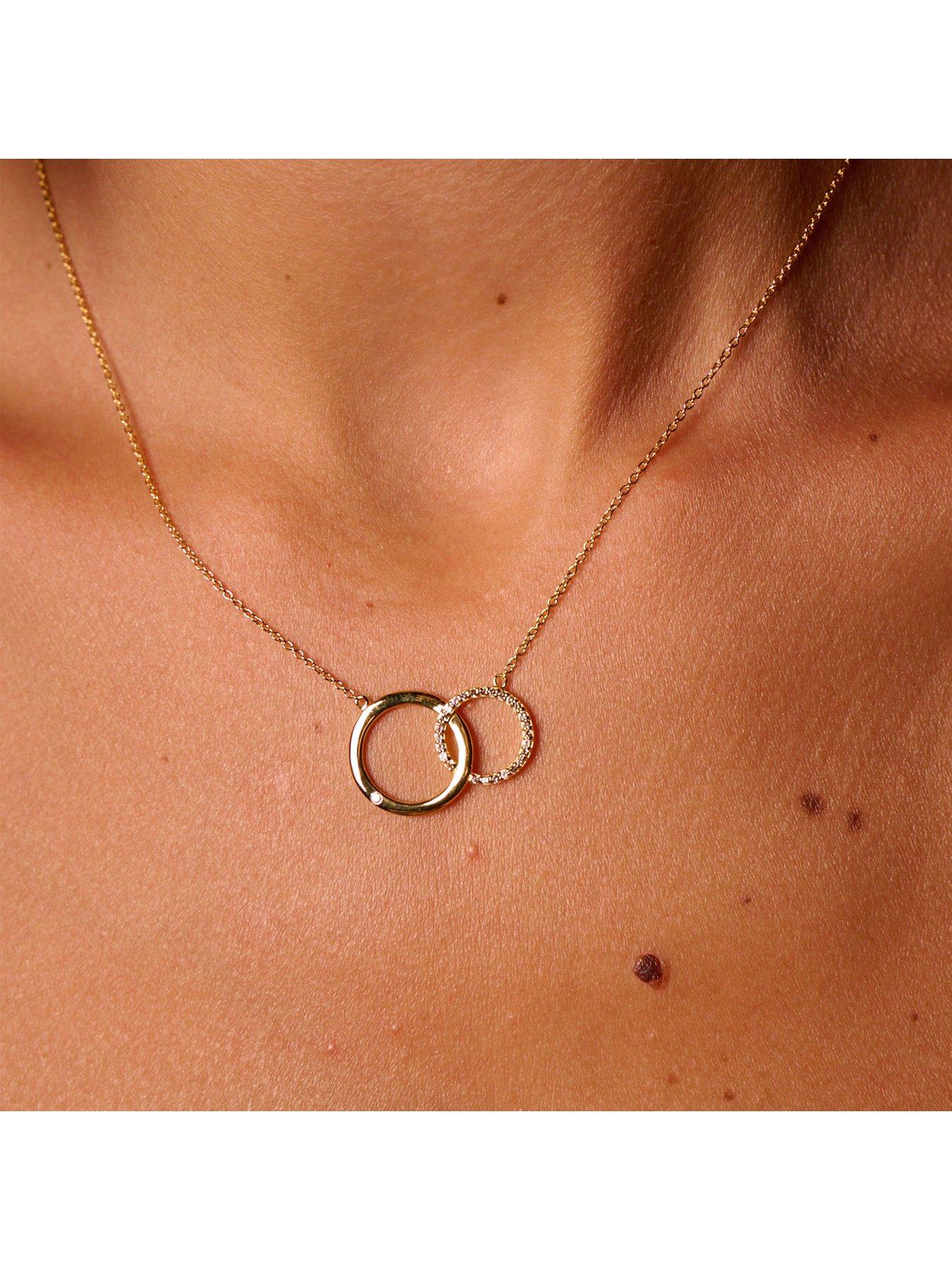Image 3 of 3 of Hot Diamonds HD X GE Interlocking Necklace