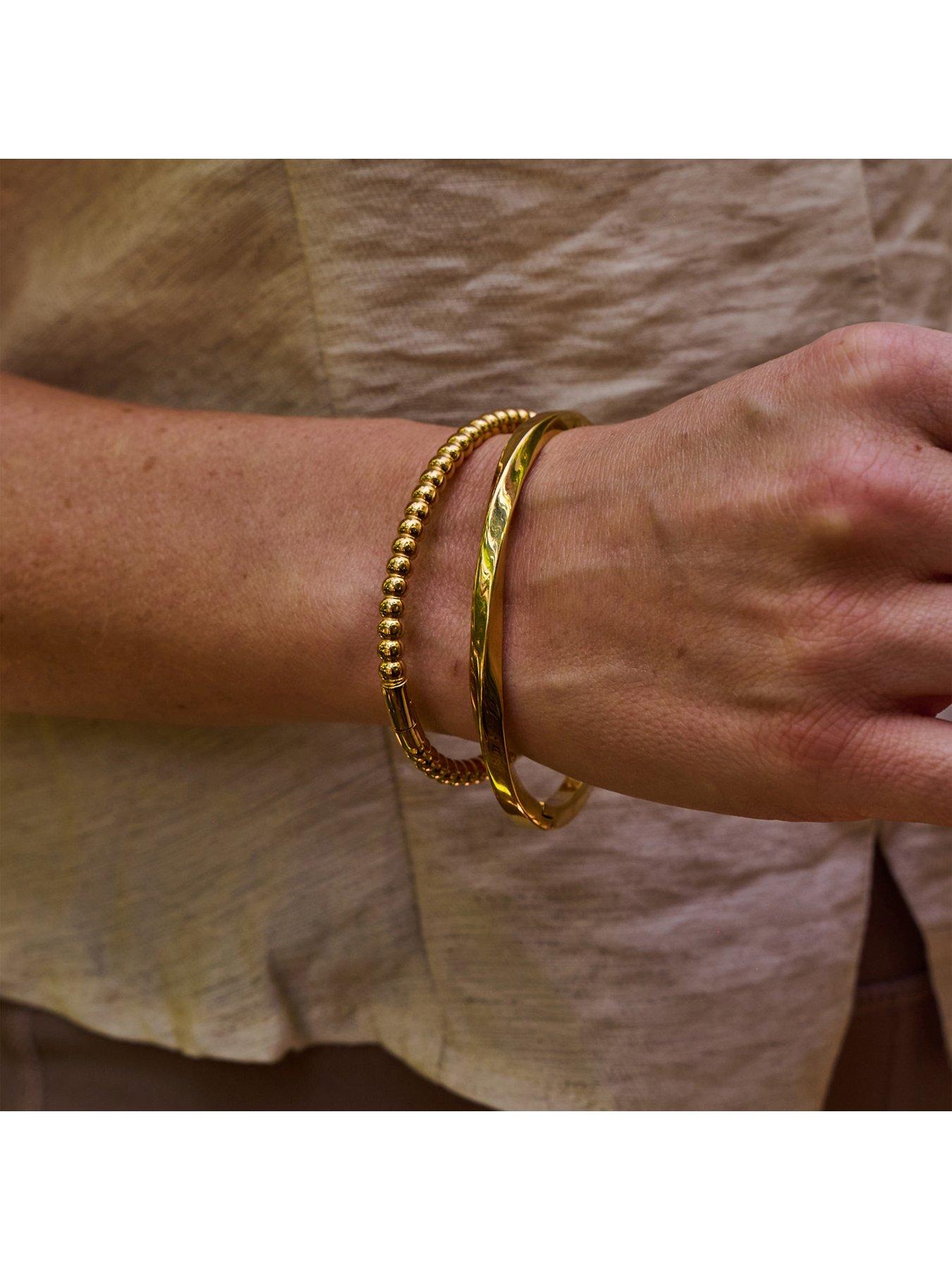 Image 3 of 3 of Silver Whisper BUBBLE BANGLE