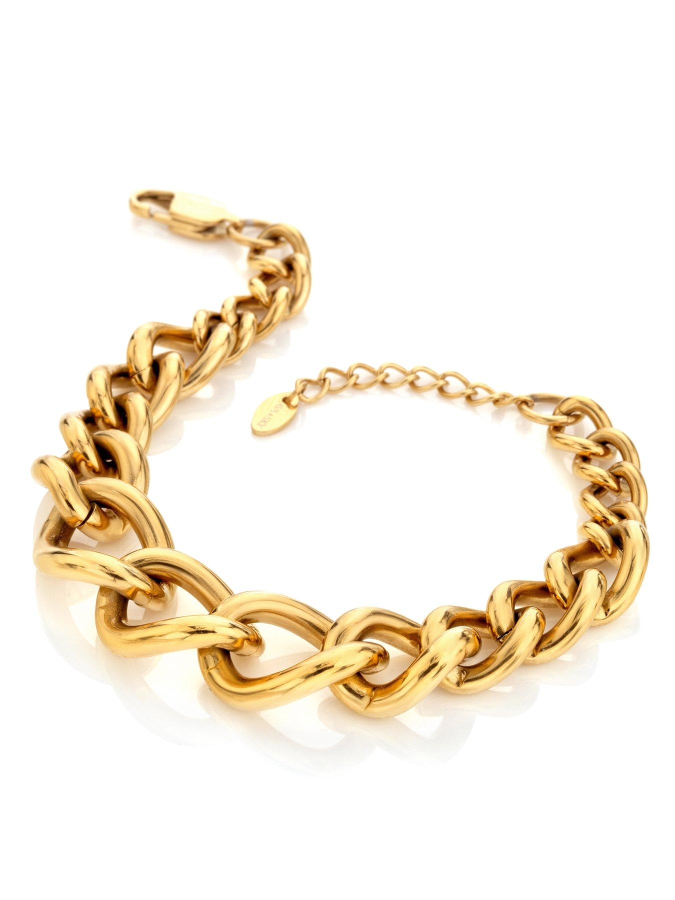 Image 2 of 3 of Ava & Sky GRADUATED CHAIN BRACELET