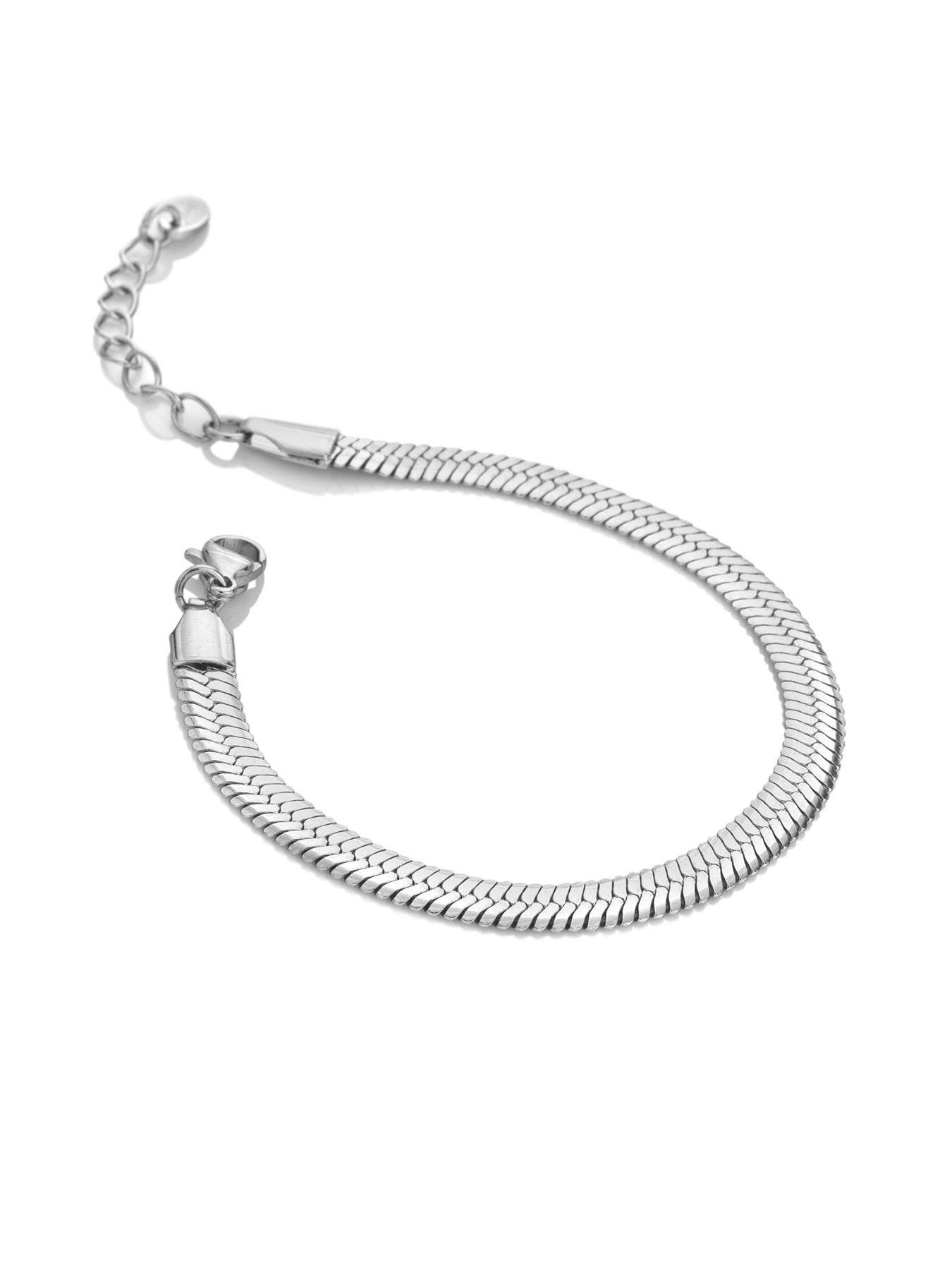 Image 2 of 3 of Ava & Sky SNAKE CHAIN BRACELET