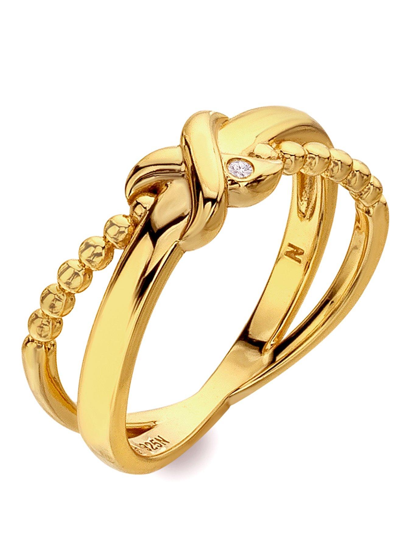 Image 1 of 4 of Hot Diamonds HD X GE Coupled Ring