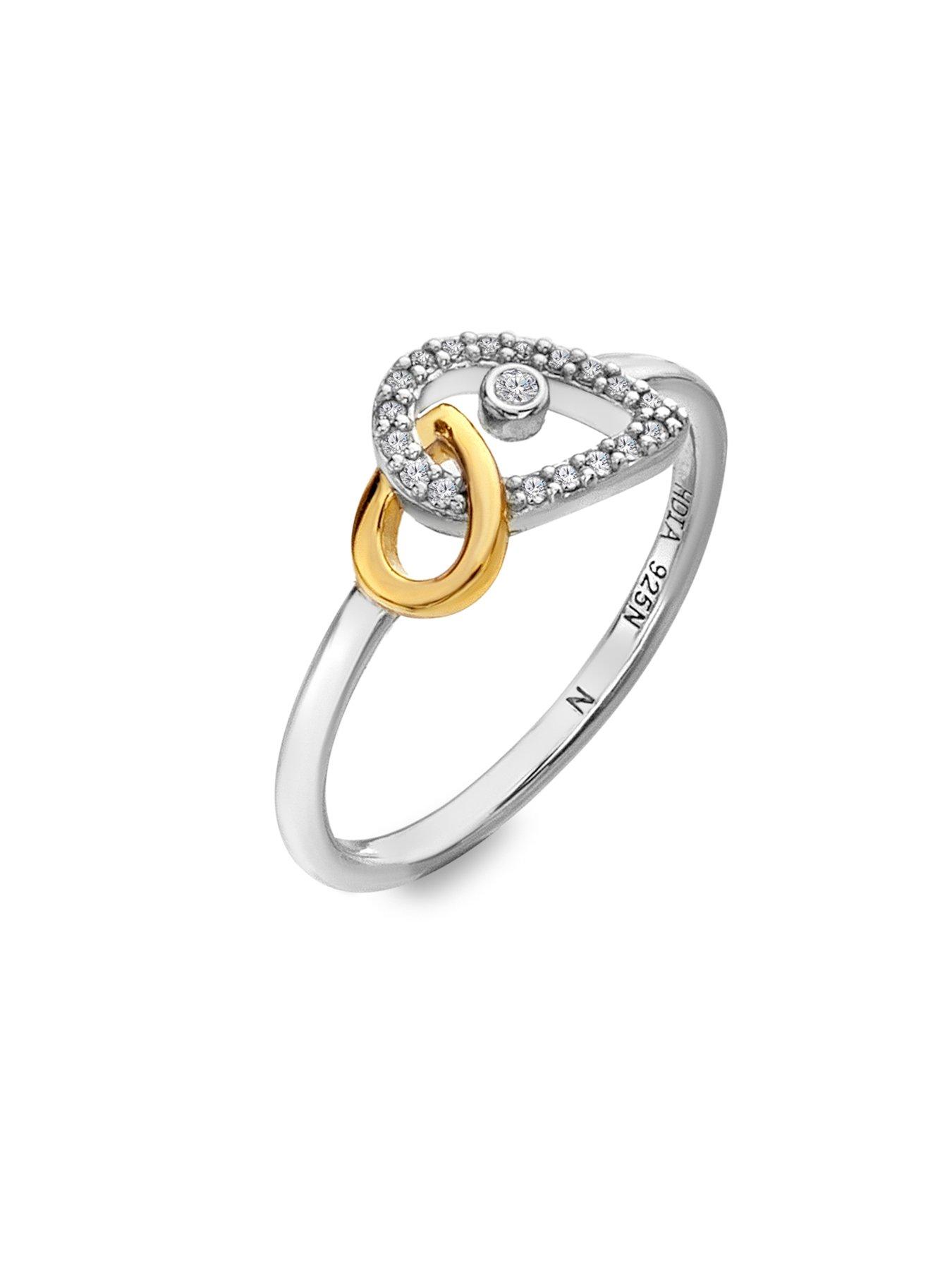 Image 2 of 3 of Hot Diamonds Open Oval Ring