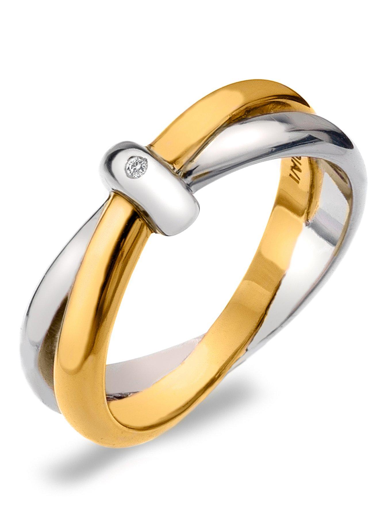 Image 1 of 3 of Hot Diamonds Eternal Ring - YGP