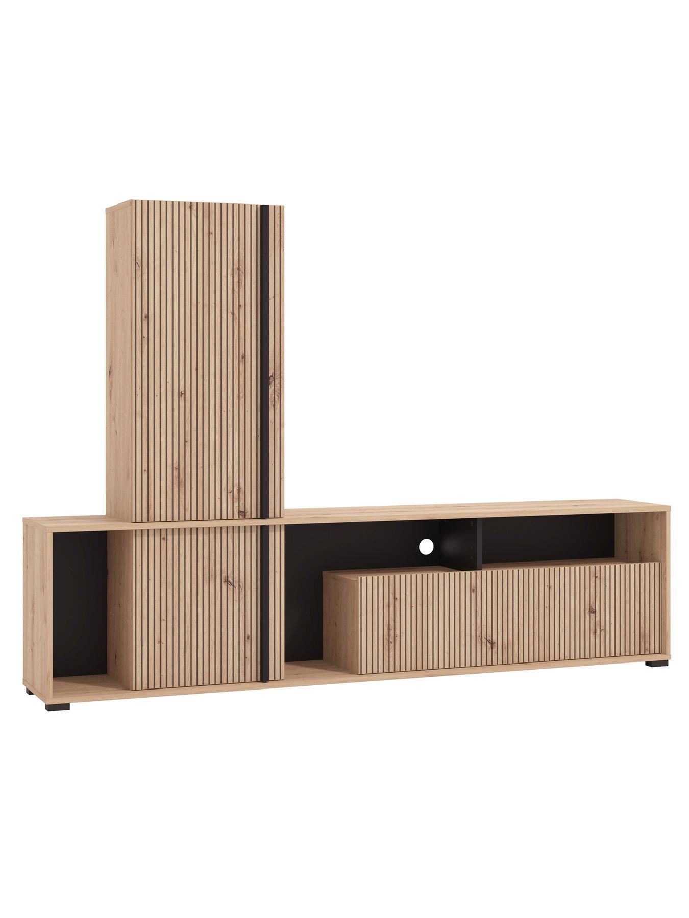 Image 3 of 7 of Dorel Home Avignon Media Unit - Artisan Oak