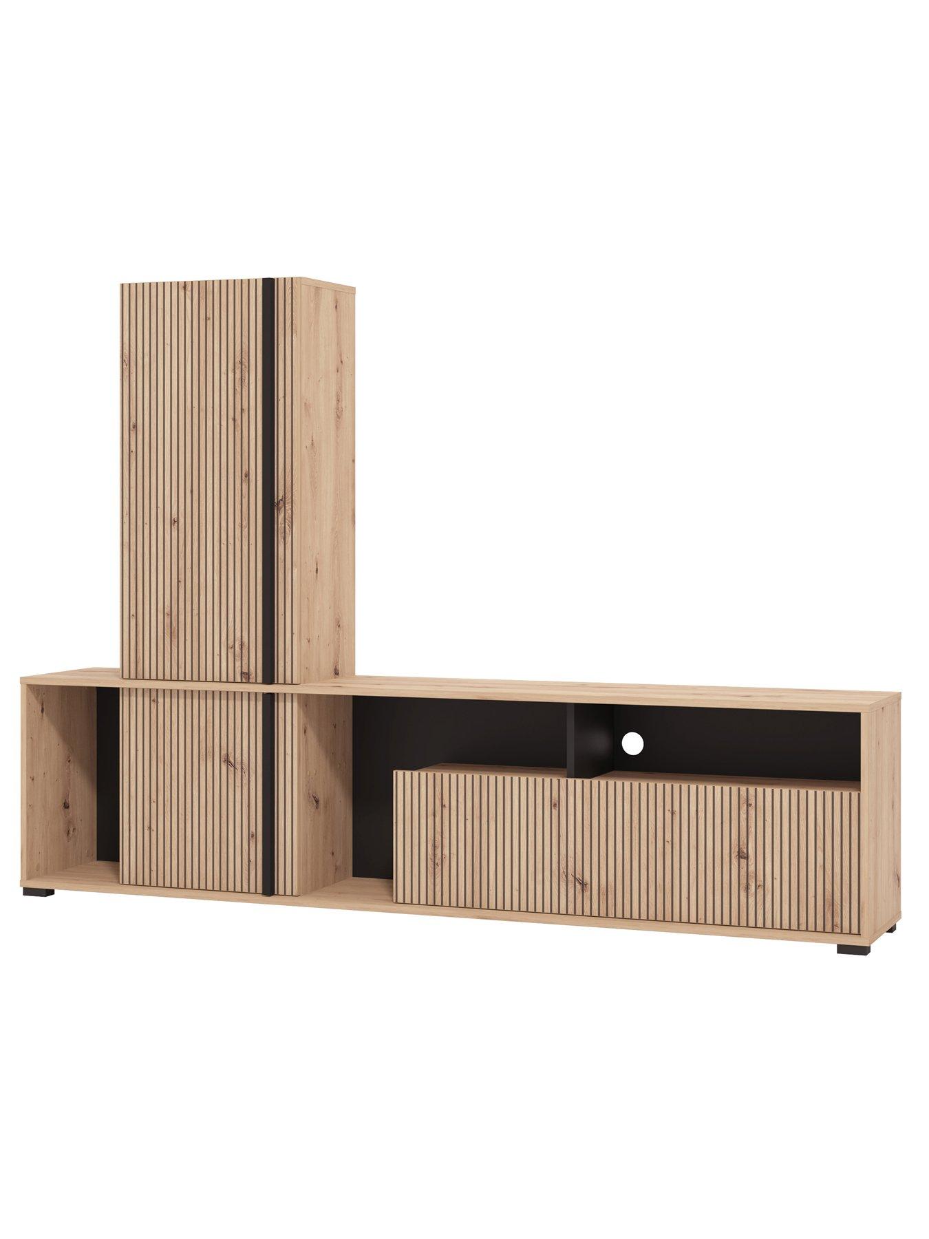 Image 6 of 7 of Dorel Home Avignon Media Unit - Artisan Oak