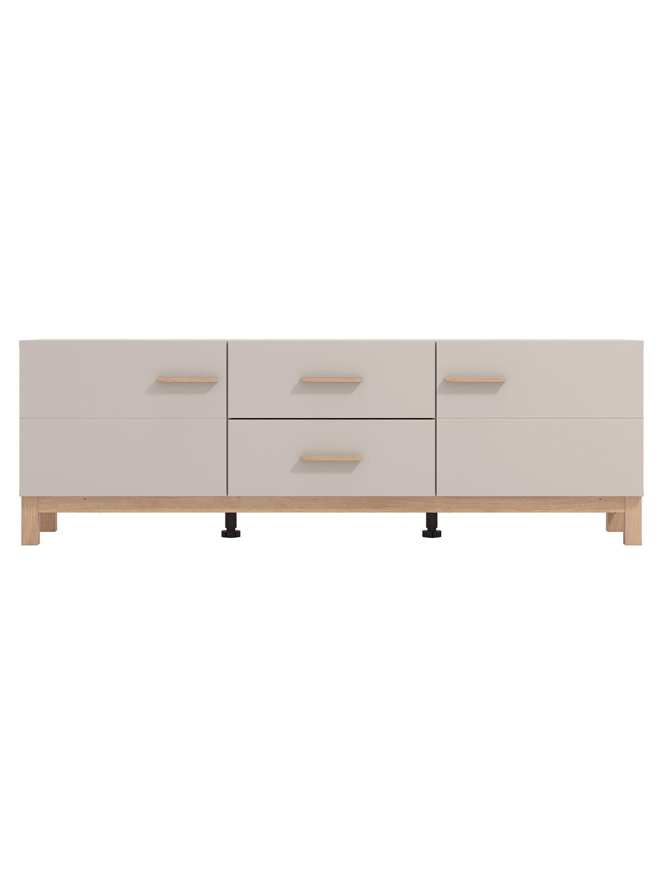 Image 5 of 7 of Dorel Home Essex TV Stand - Cashmere