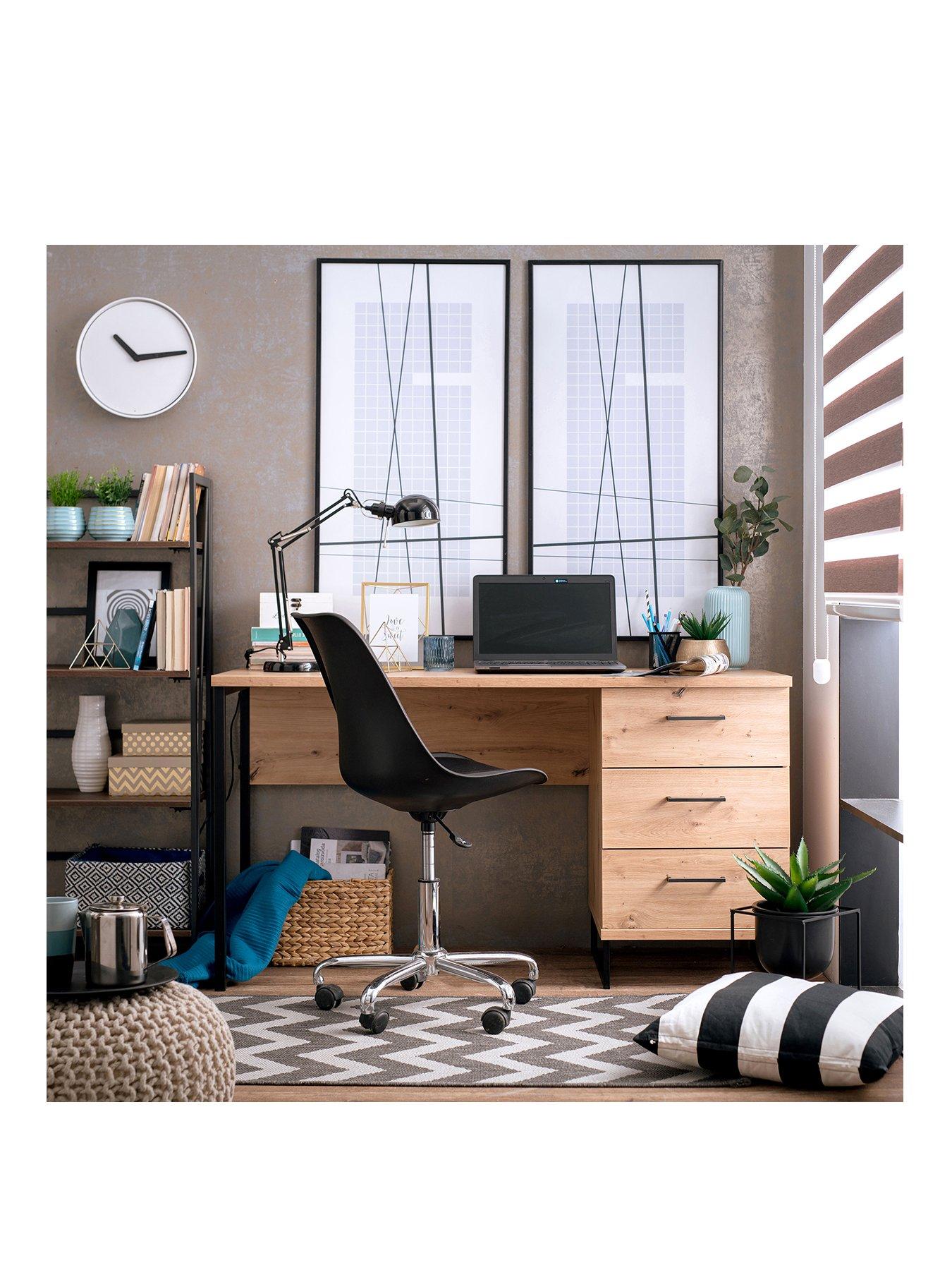 Image 2 of 7 of Dorel Home Sardinia Desk - Artisan Oak