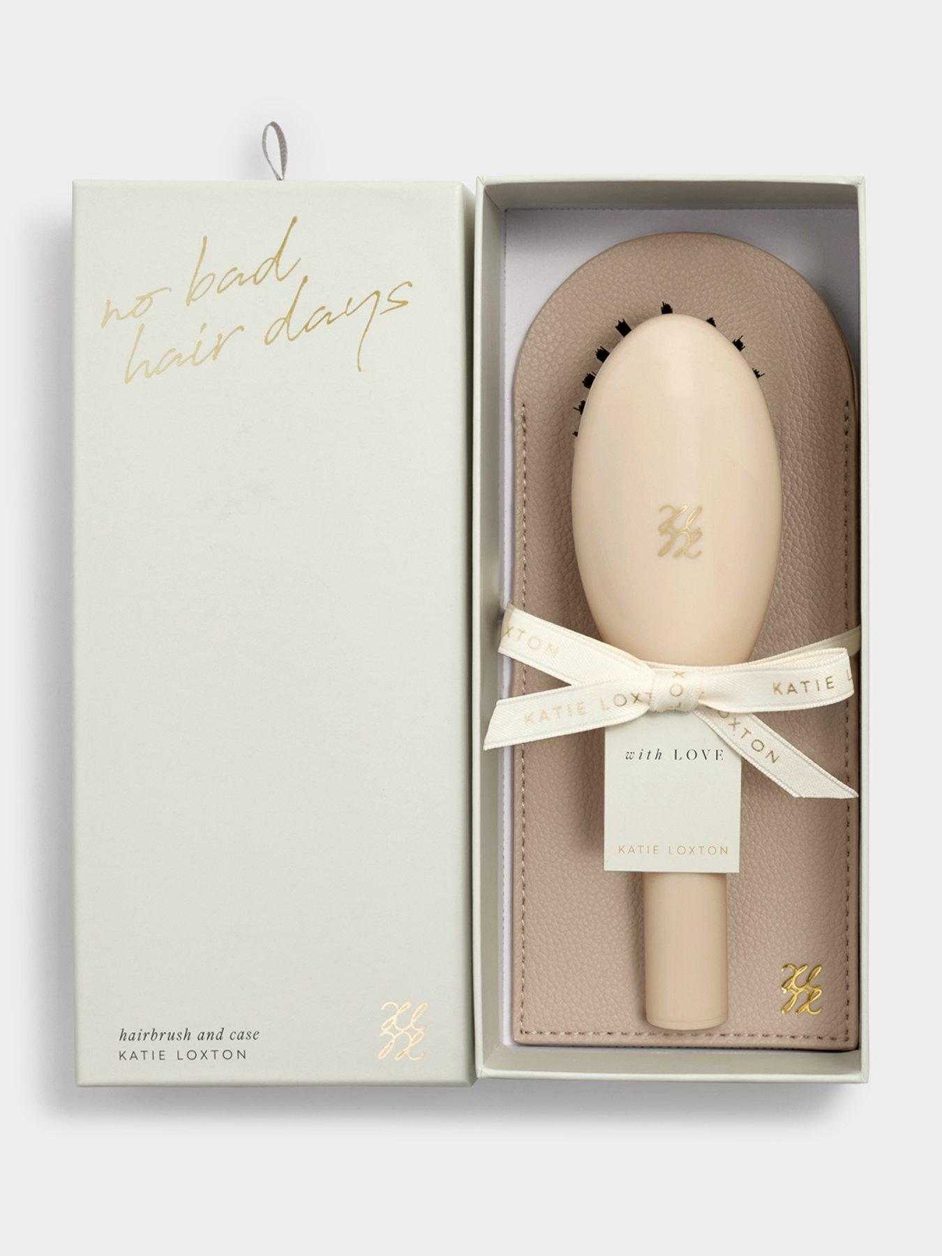 Image 1 of 5 of Katie Loxton Hairbrush &amp; Case Set