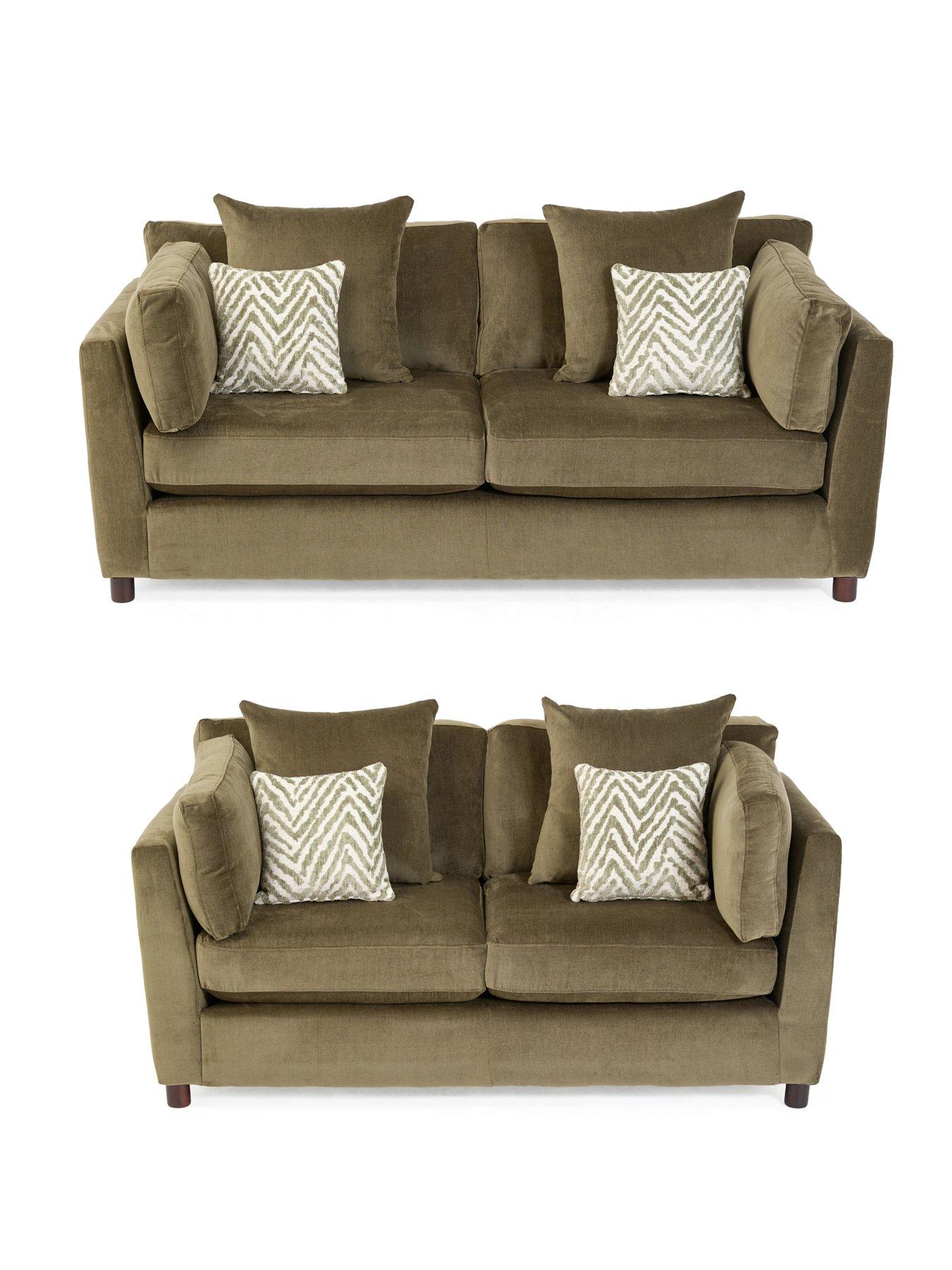 Image 3 of 7 of The Very Collection Casablanca 3 Seater + 2 Seater Sofa Set (Buy &amp; SAVE!) - Made to Order in the UK