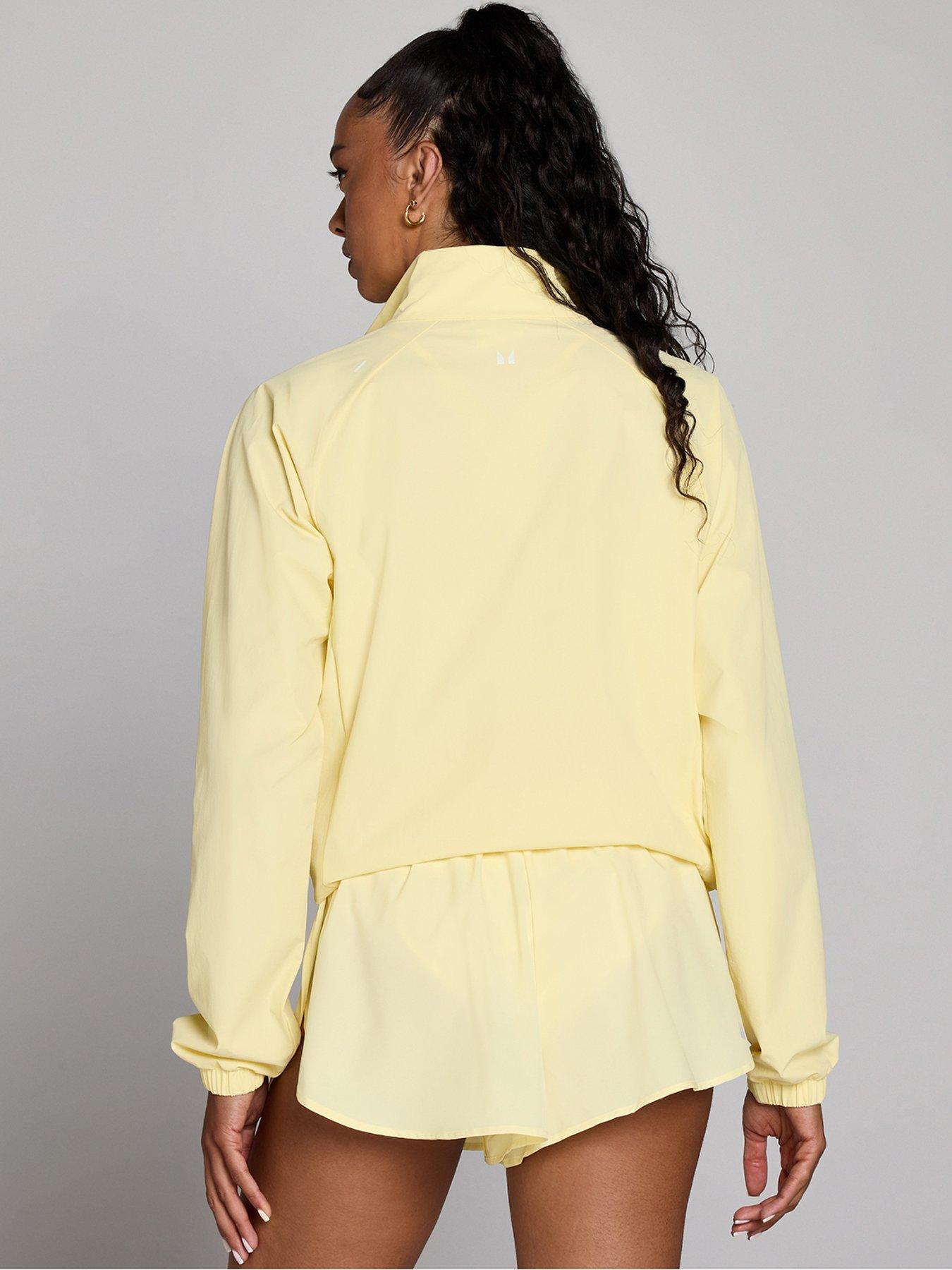 Image 2 of 4 of Myprotein Womens Training Velocity Windbreaker - Cream