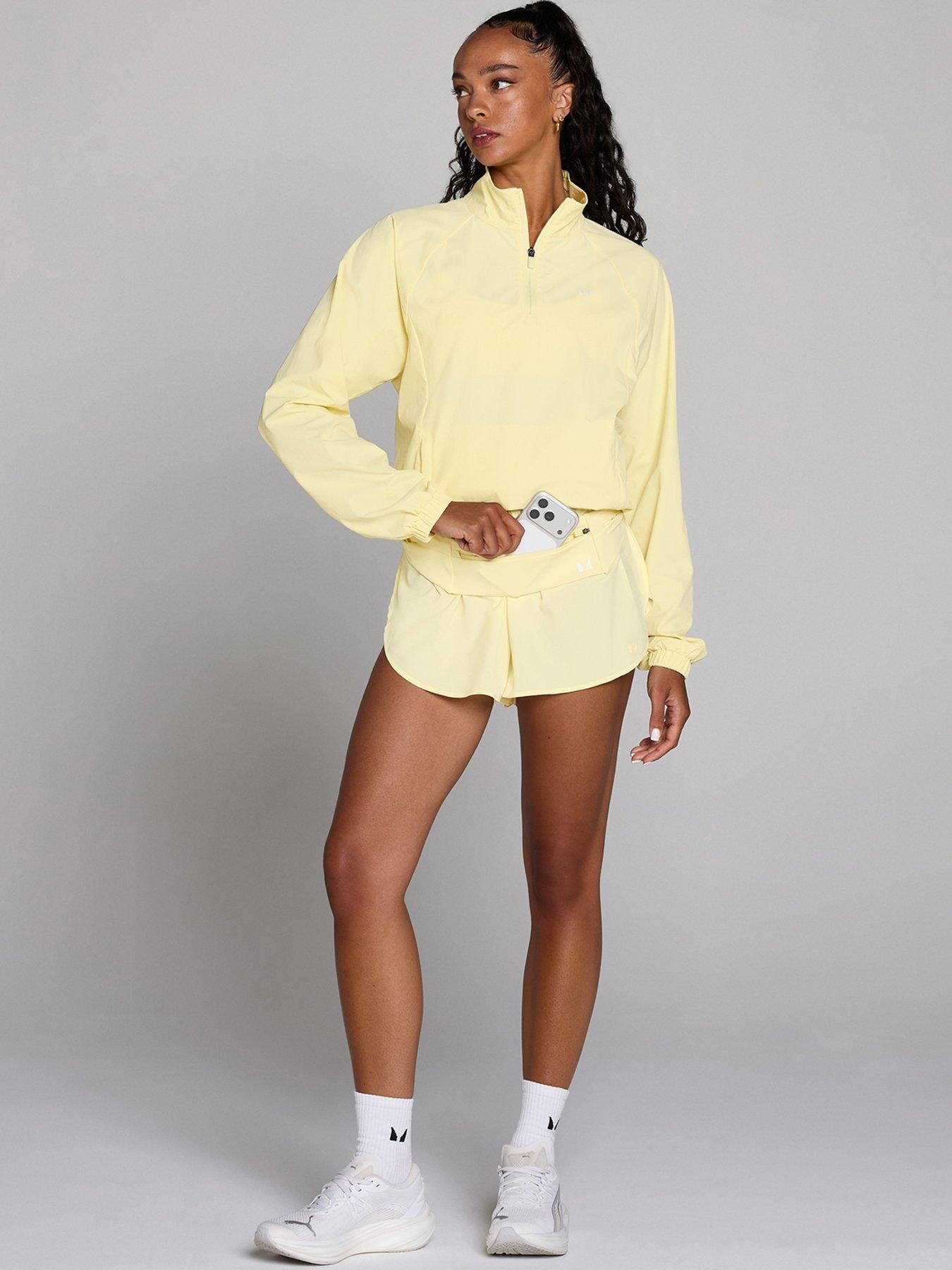 Image 3 of 4 of Myprotein Womens Training Velocity Windbreaker - Cream