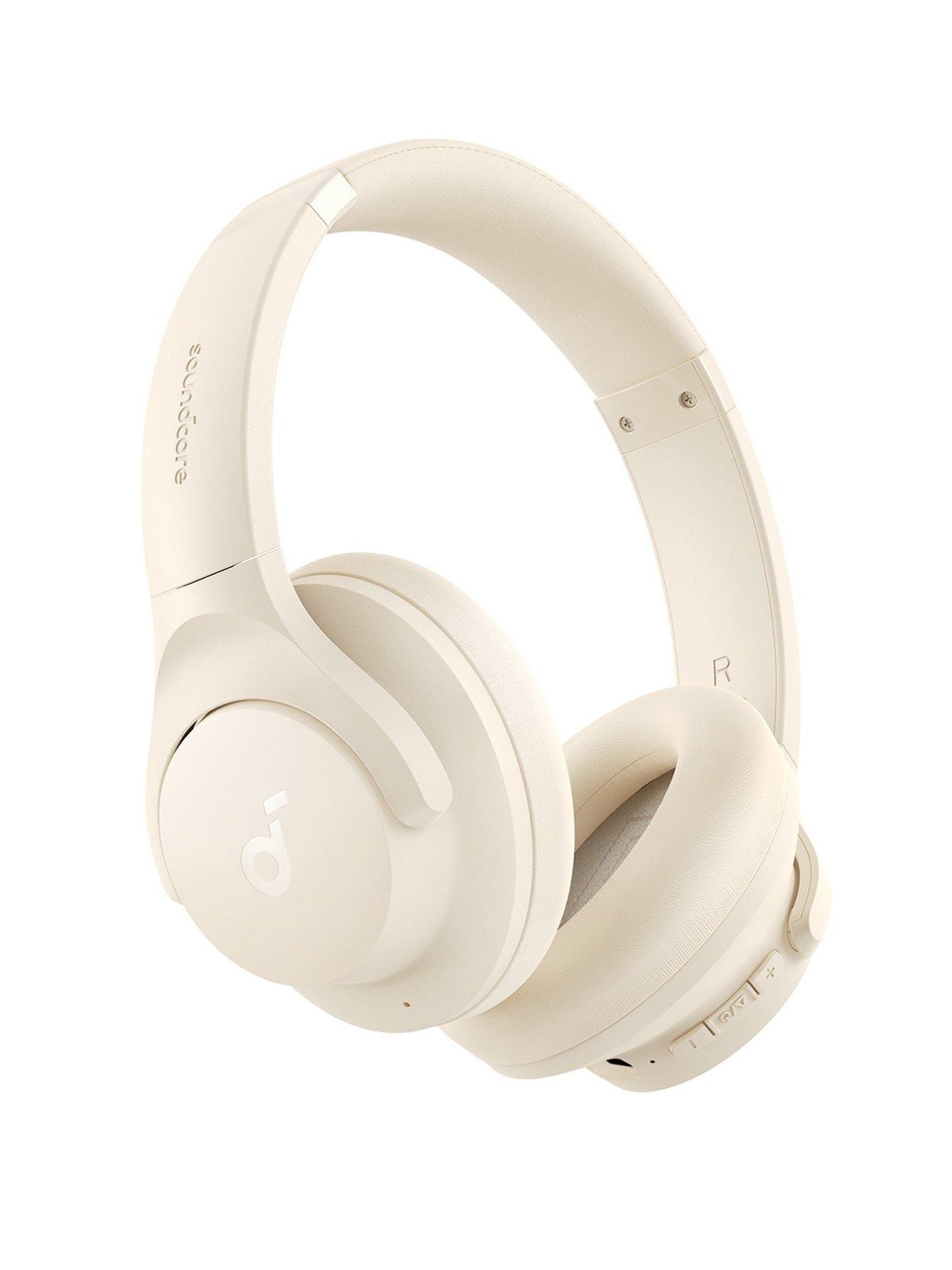 Soundcore Q20I Plus Wireless Hybrid Noise-Cancelling Headphones, White