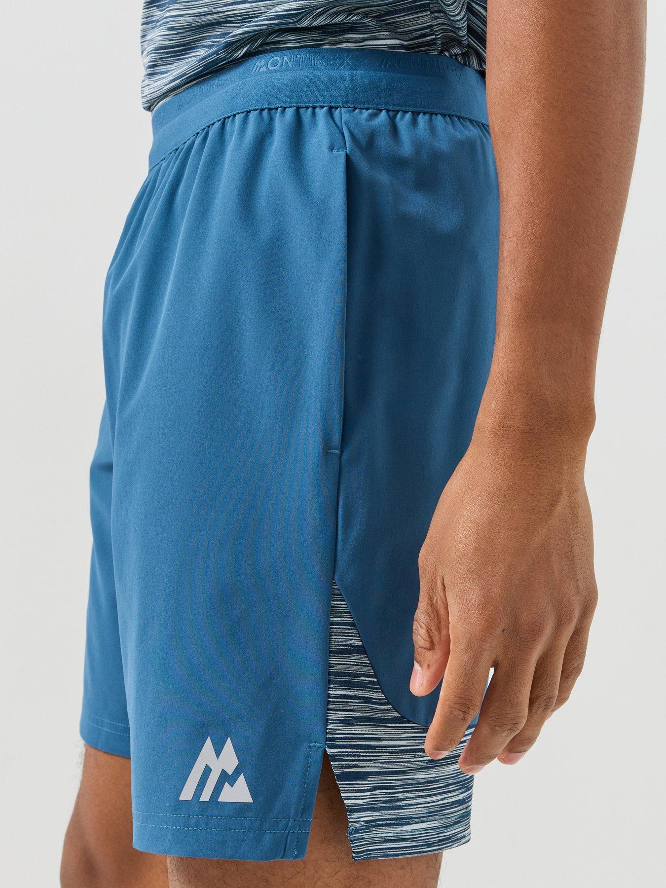 Image 4 of 6 of Montirex Mens Trail Panel 2.0 Short - Blue