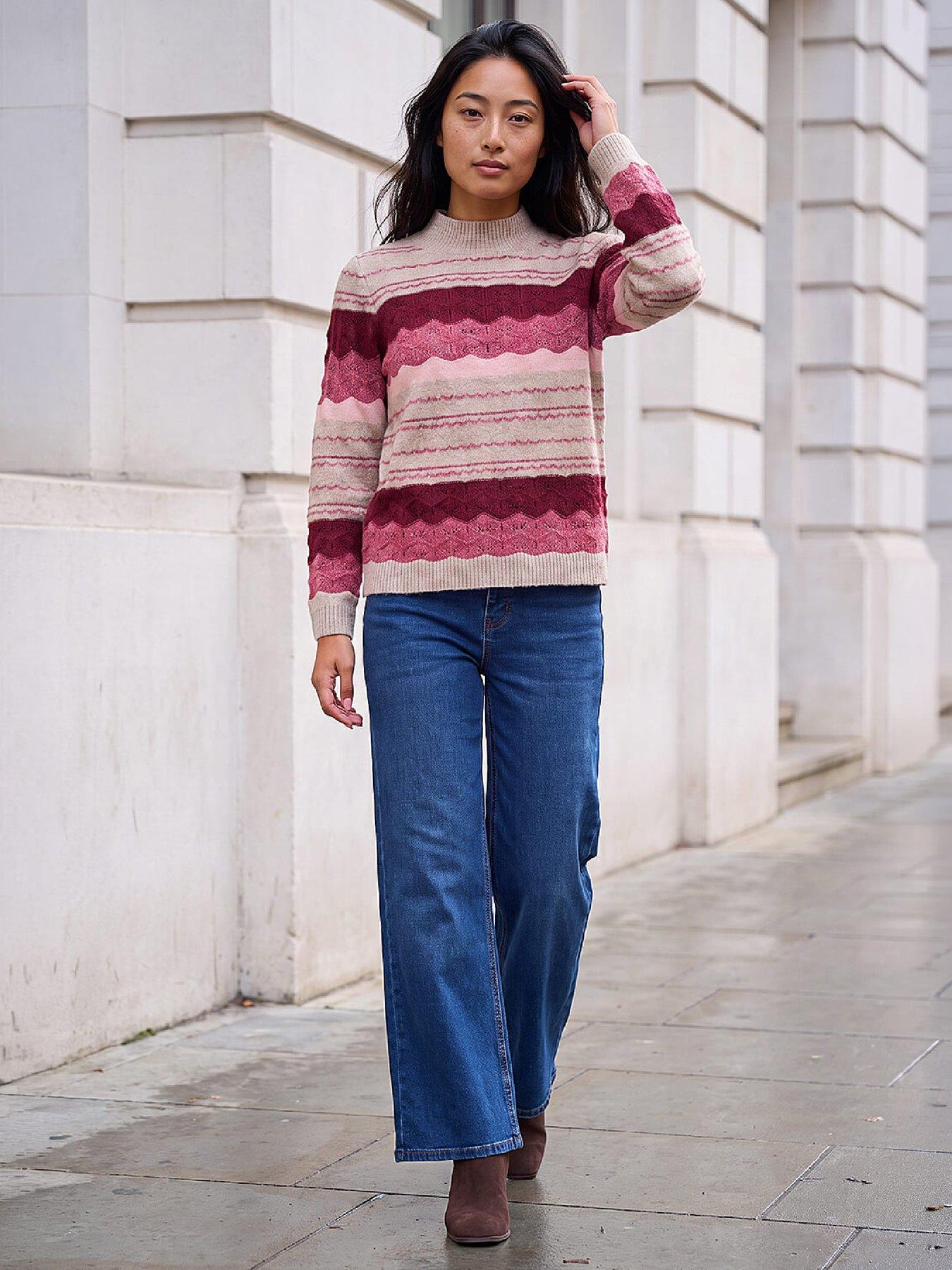 Image 4 of 4 of Roman Petite Stripe Jumper