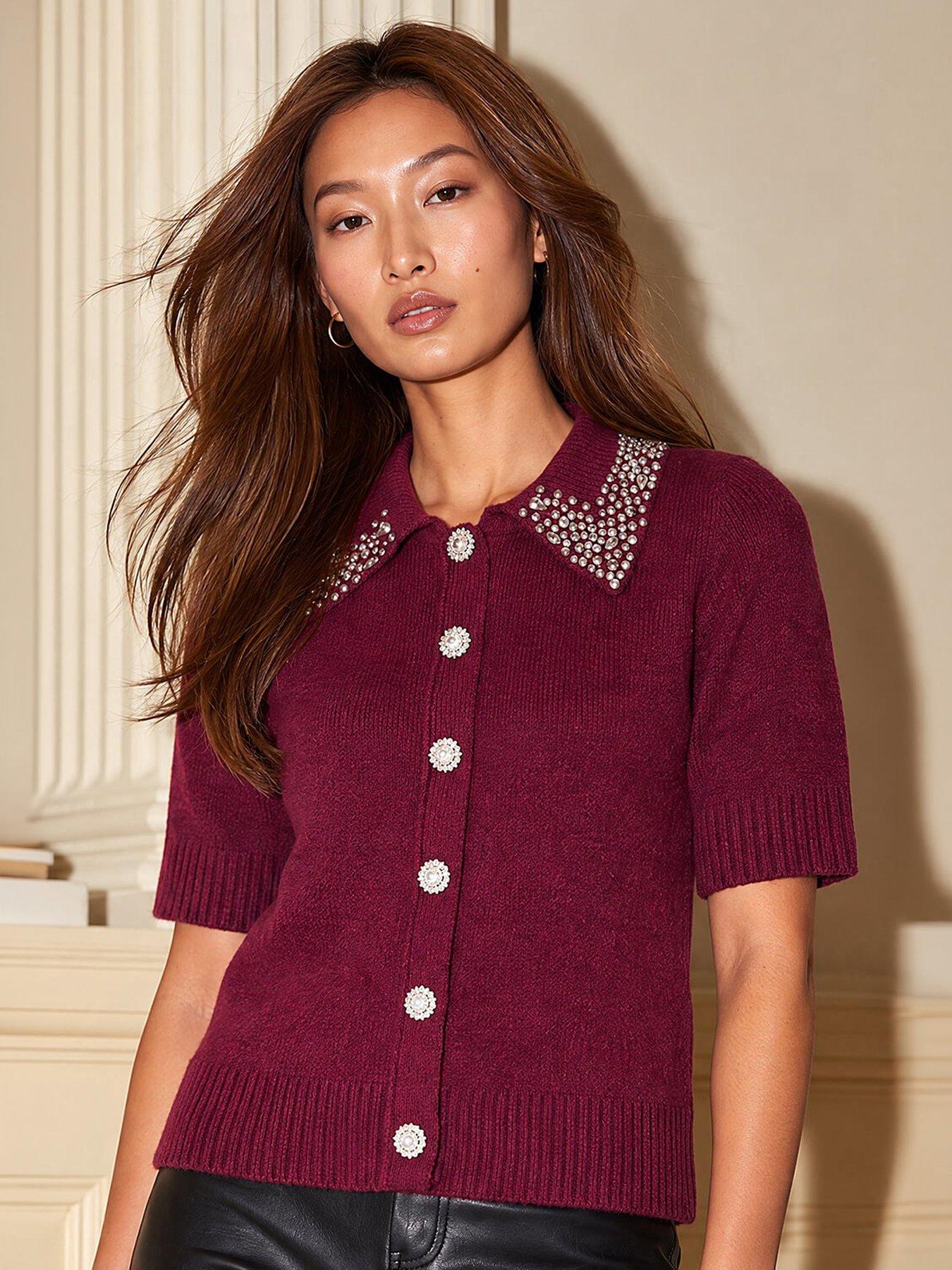 Image 1 of 4 of Roman Embellished Cardigan