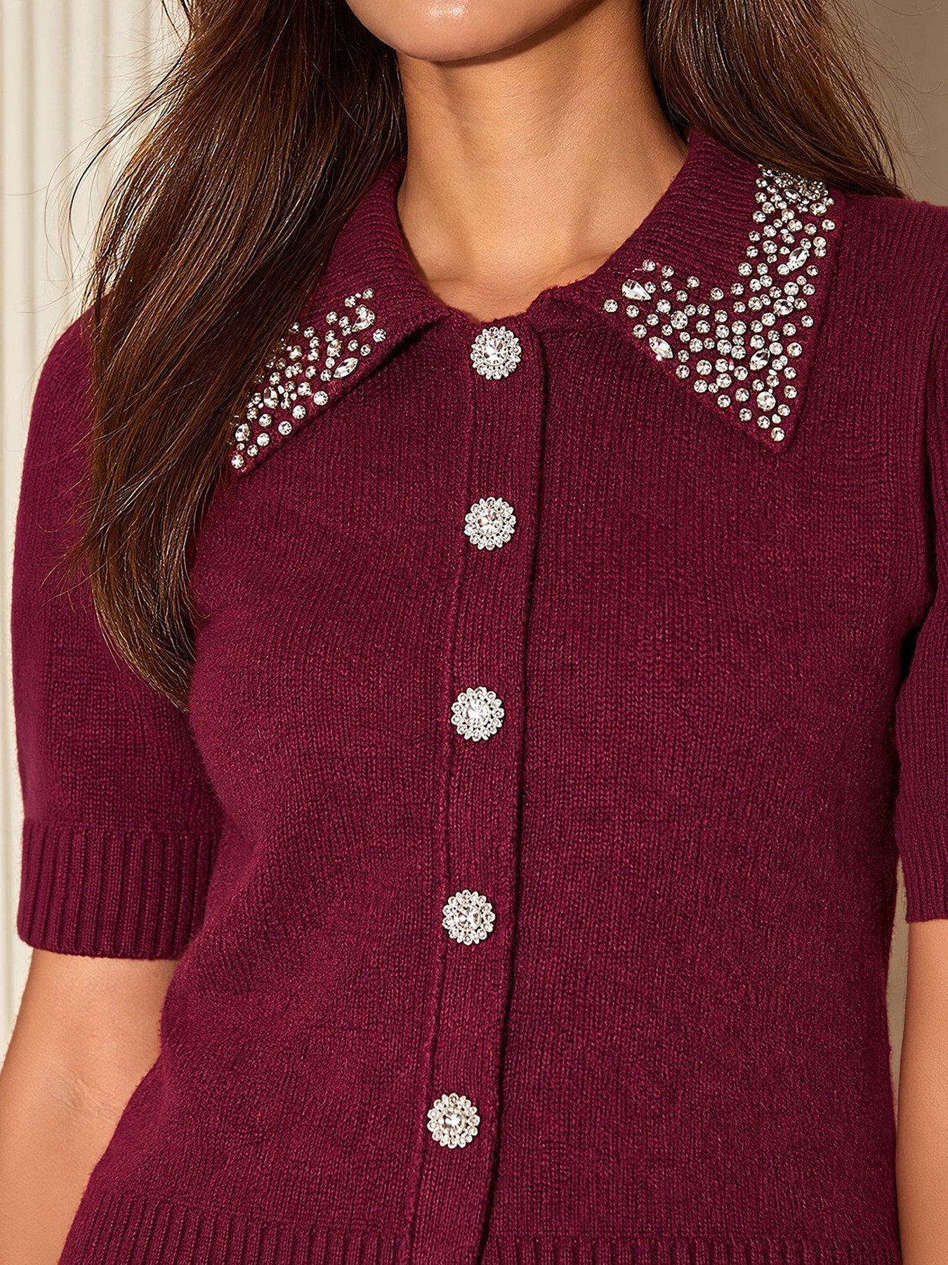 Image 2 of 4 of Roman Embellished Cardigan