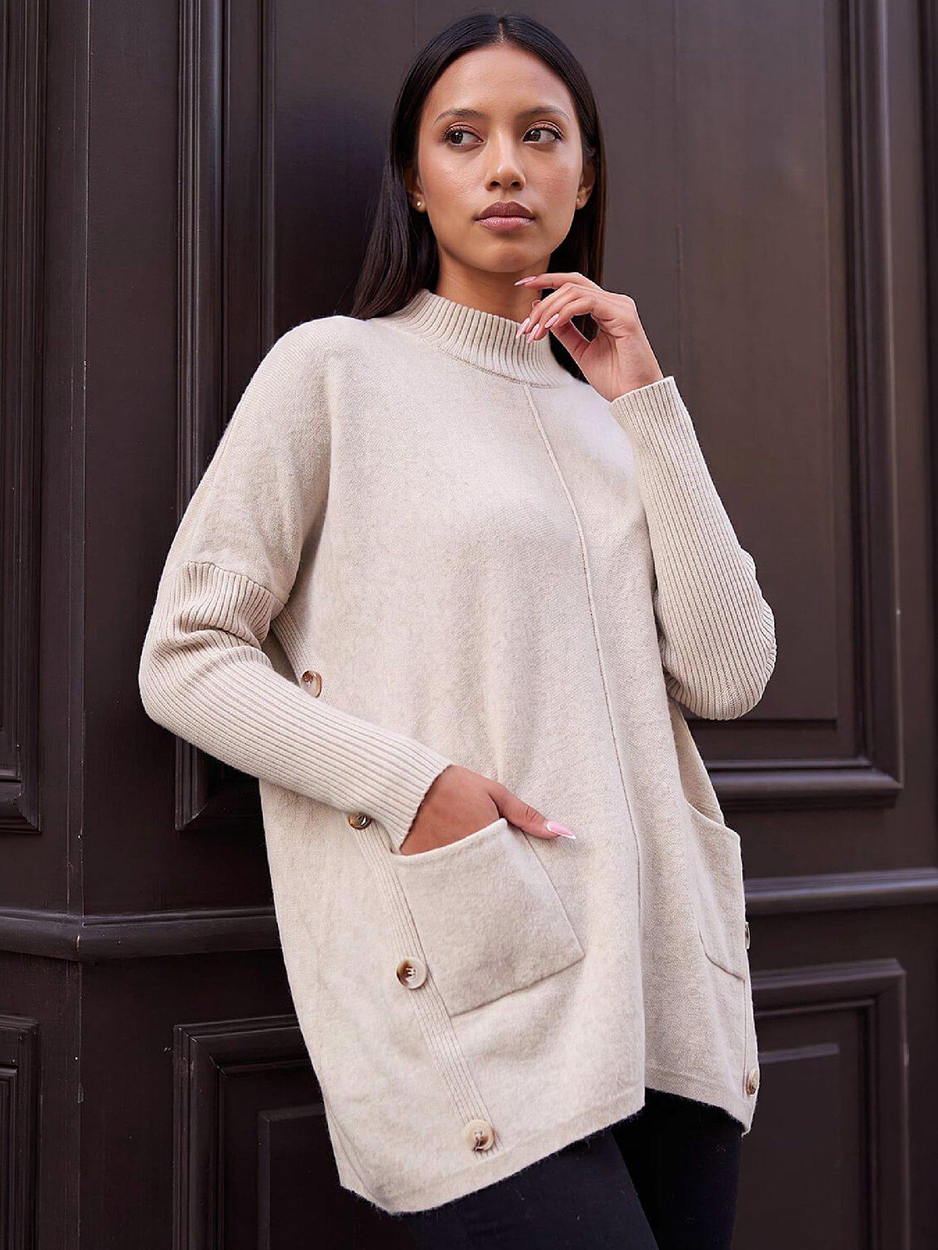 Image 1 of 4 of Roman Petite Oversized Jumper
