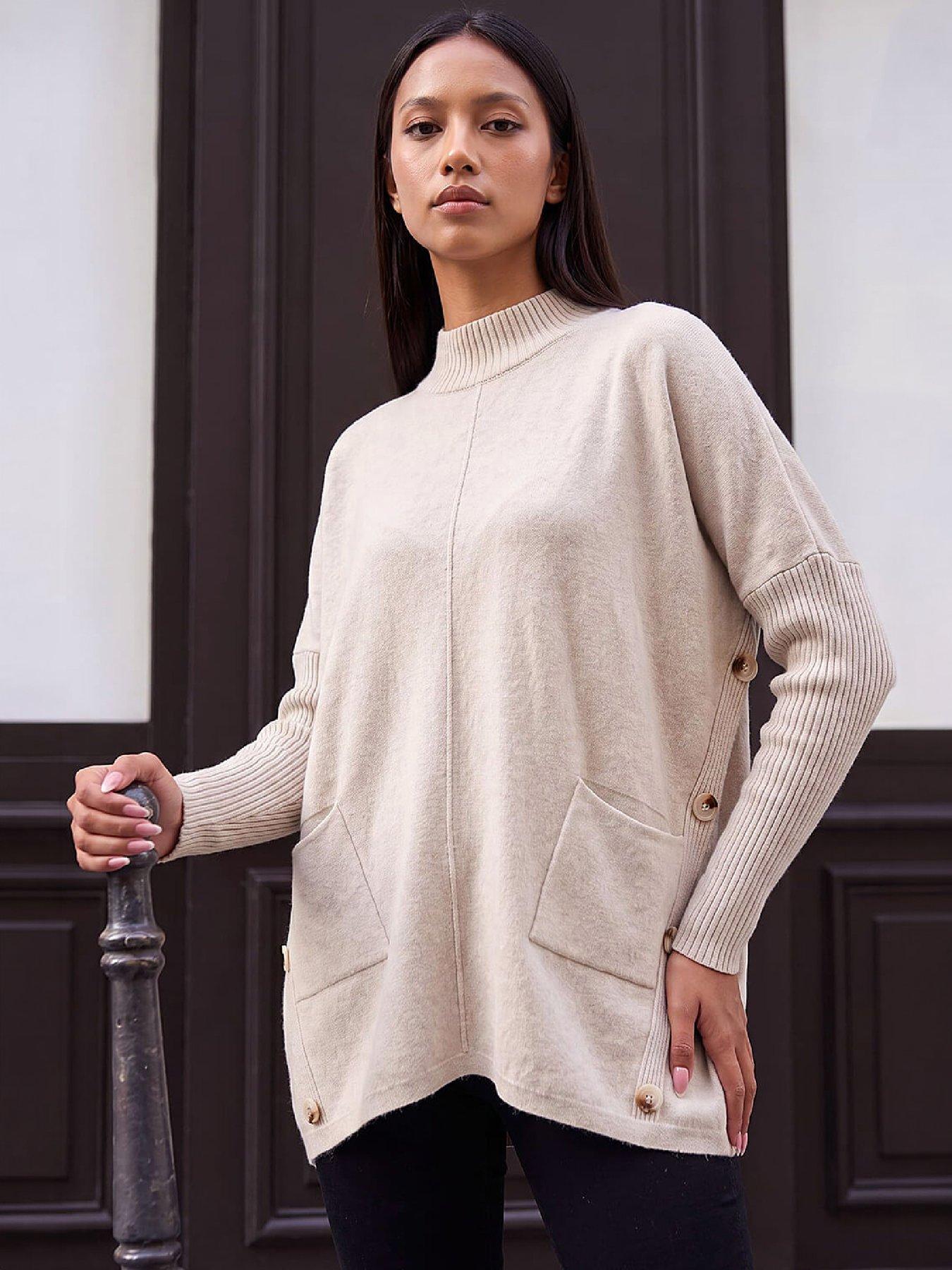 Image 3 of 4 of Roman Petite Oversized Jumper