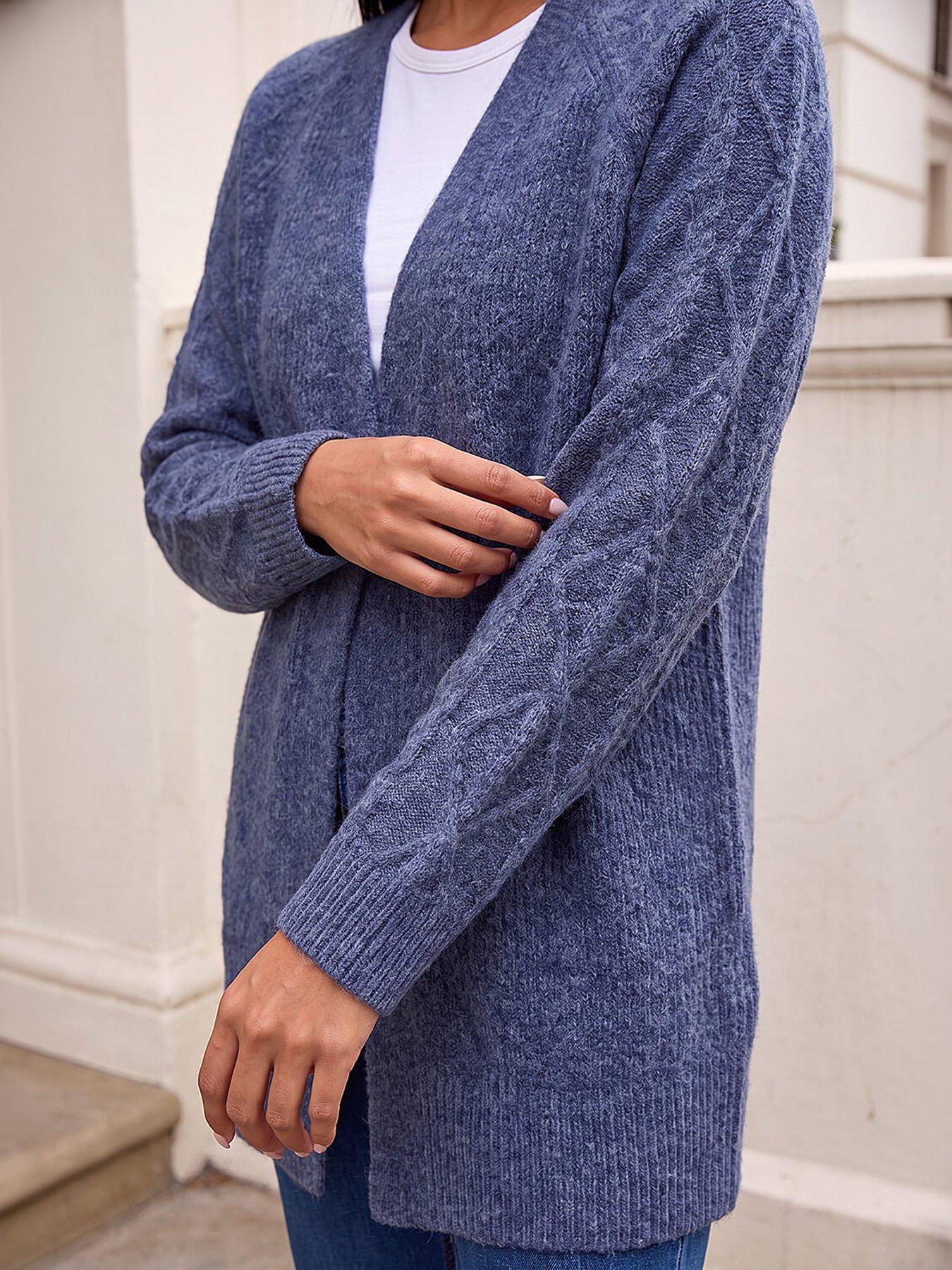 Image 2 of 4 of Roman Petite Cable Cardigan