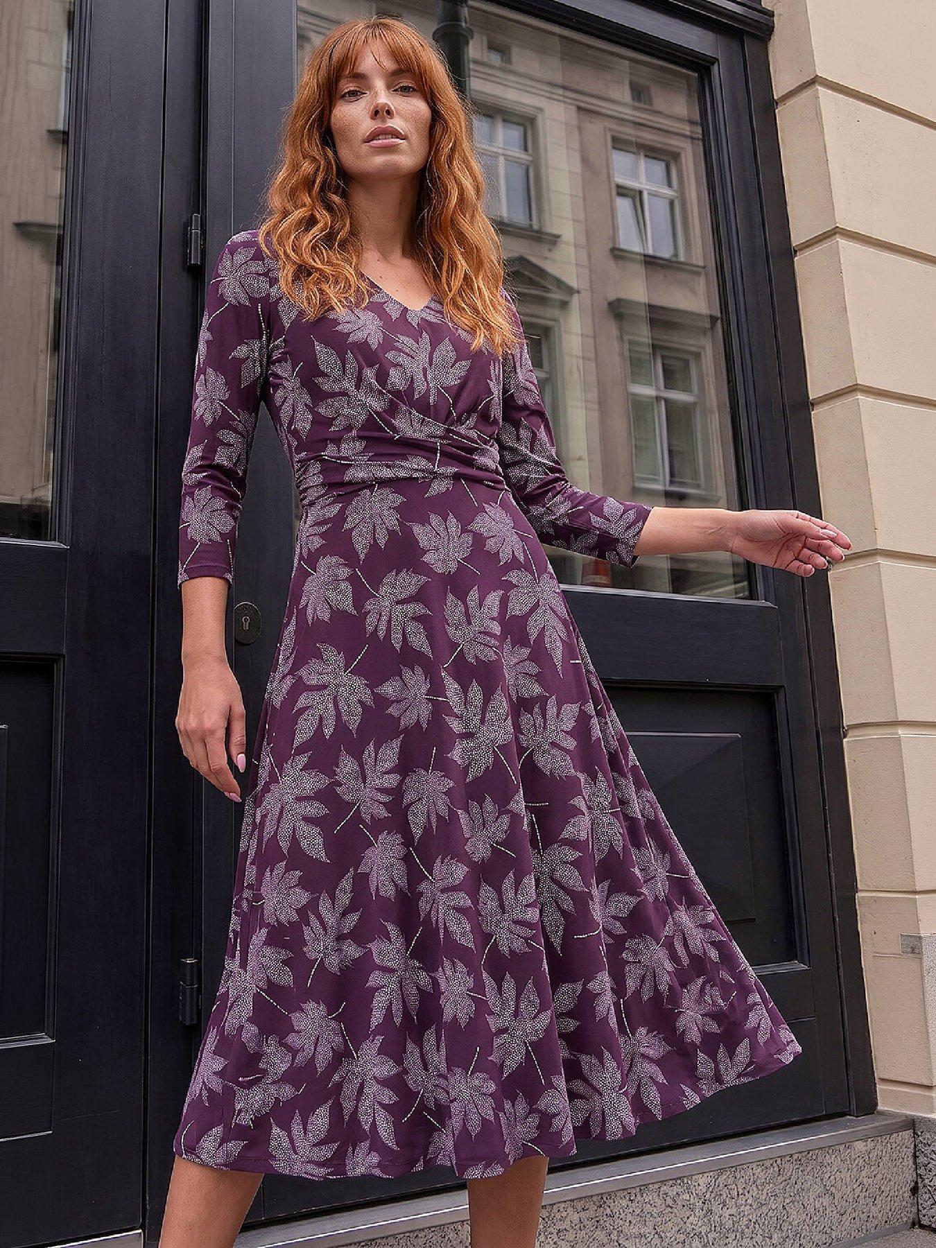 Image 1 of 4 of Roman Leaf Puff Cross Dress