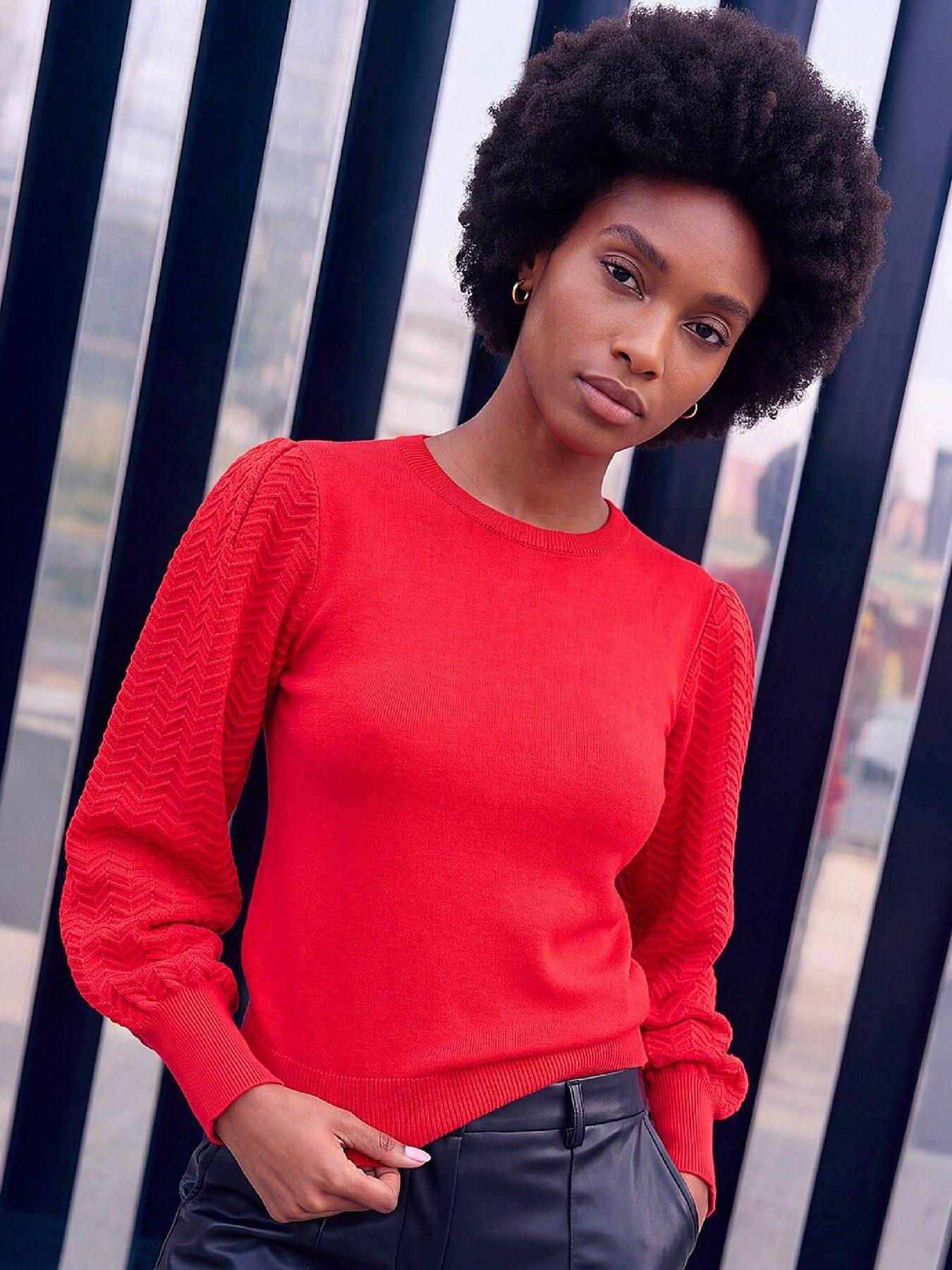 Image 1 of 4 of Roman Stich Sleeve Jumper