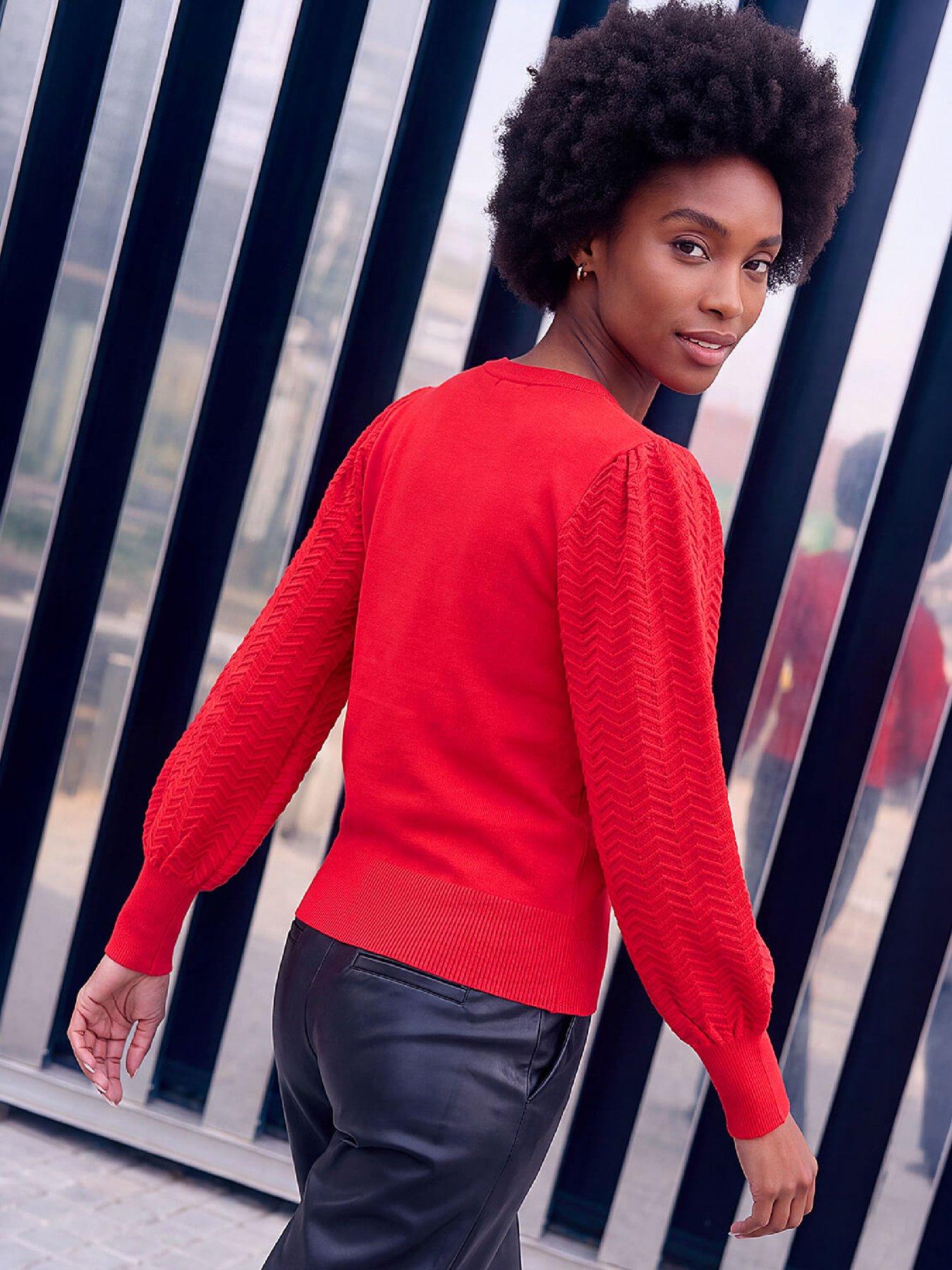 Image 2 of 4 of Roman Stich Sleeve Jumper