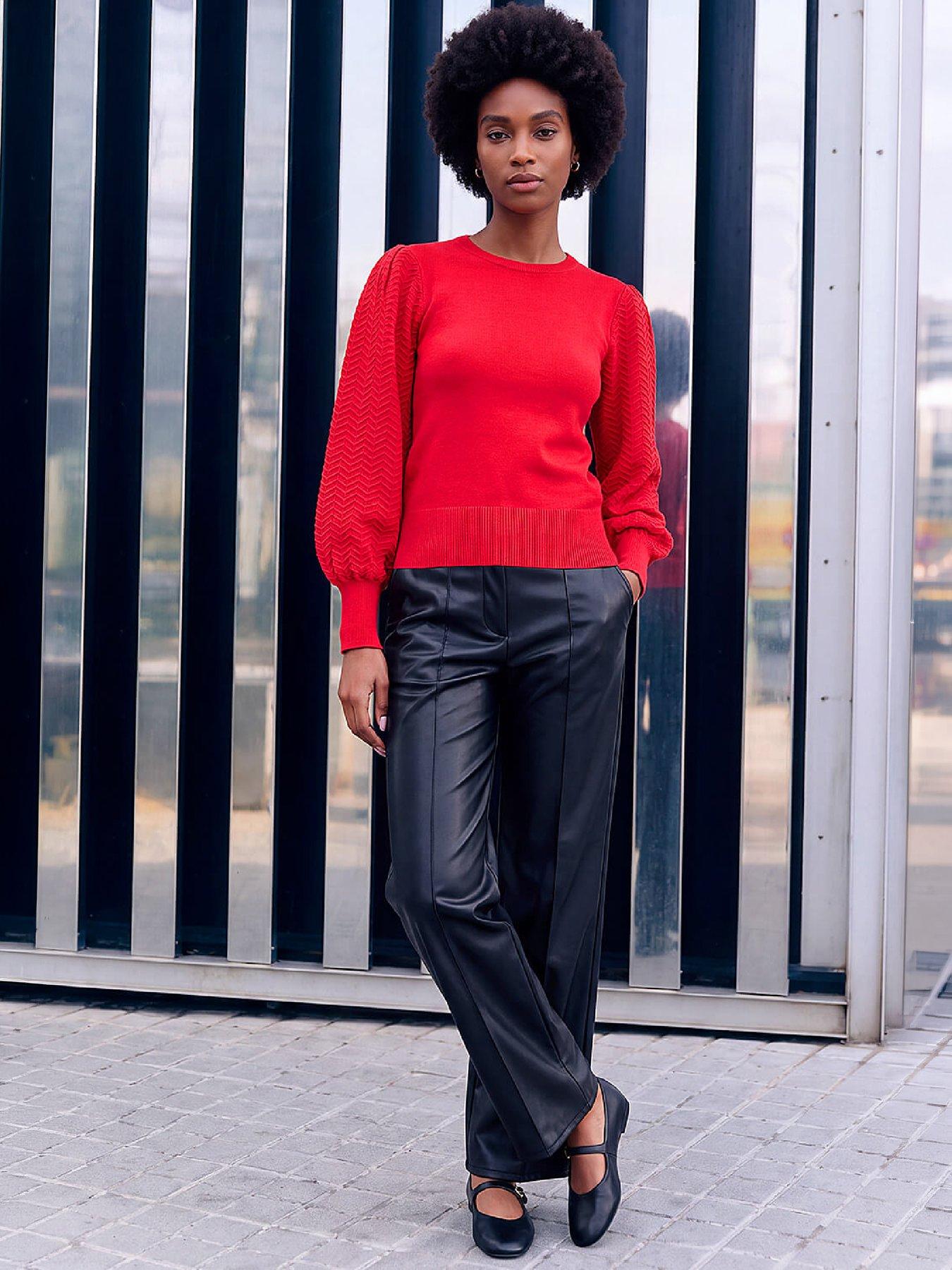 Image 3 of 4 of Roman Stich Sleeve Jumper