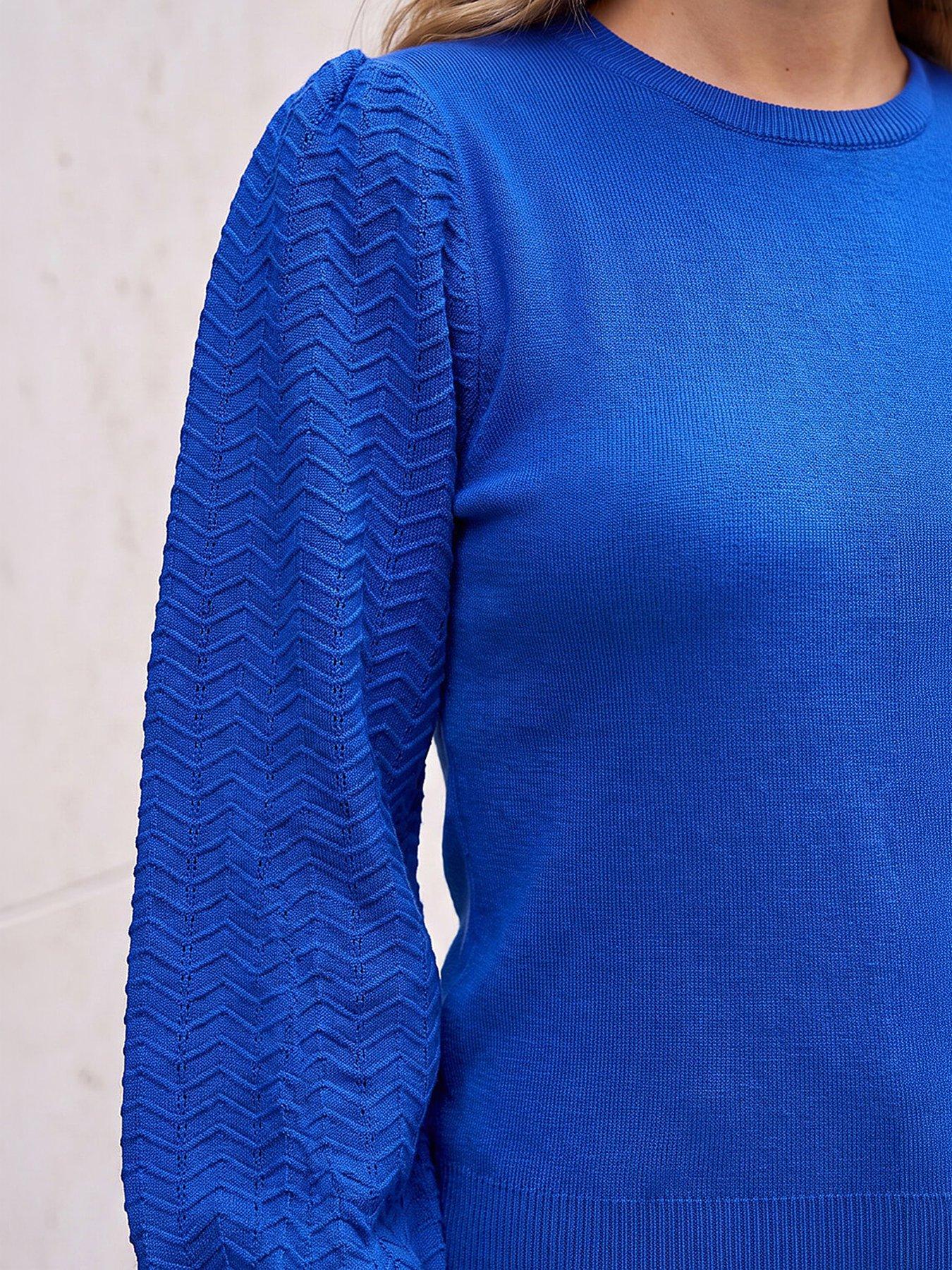Image 2 of 4 of Roman Stich Sleeve Jumper