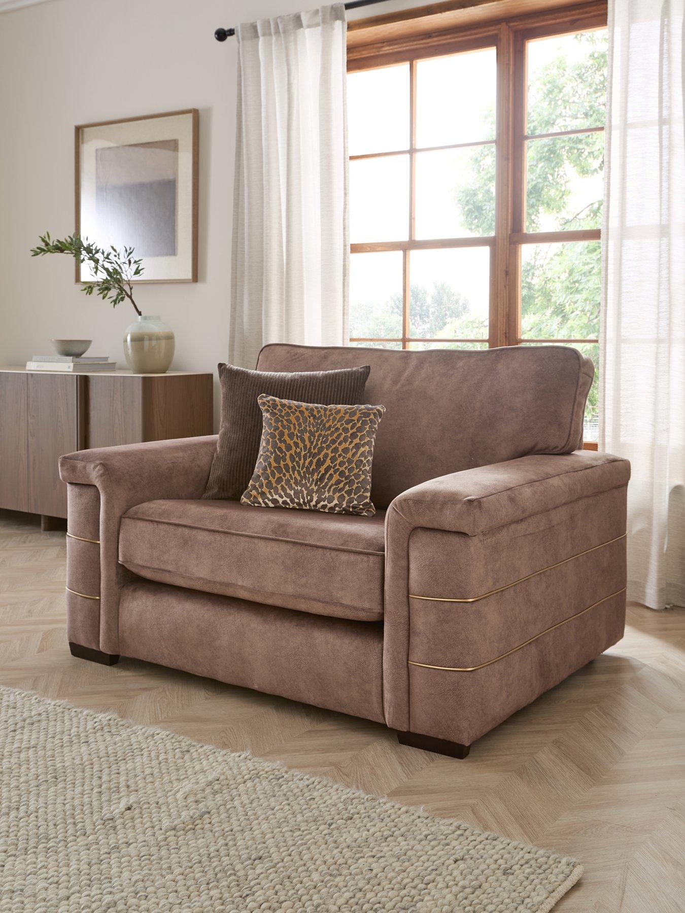 Image 1 of 7 of The Very Collection Nessa Snuggle Chair - Made to Order in the UK