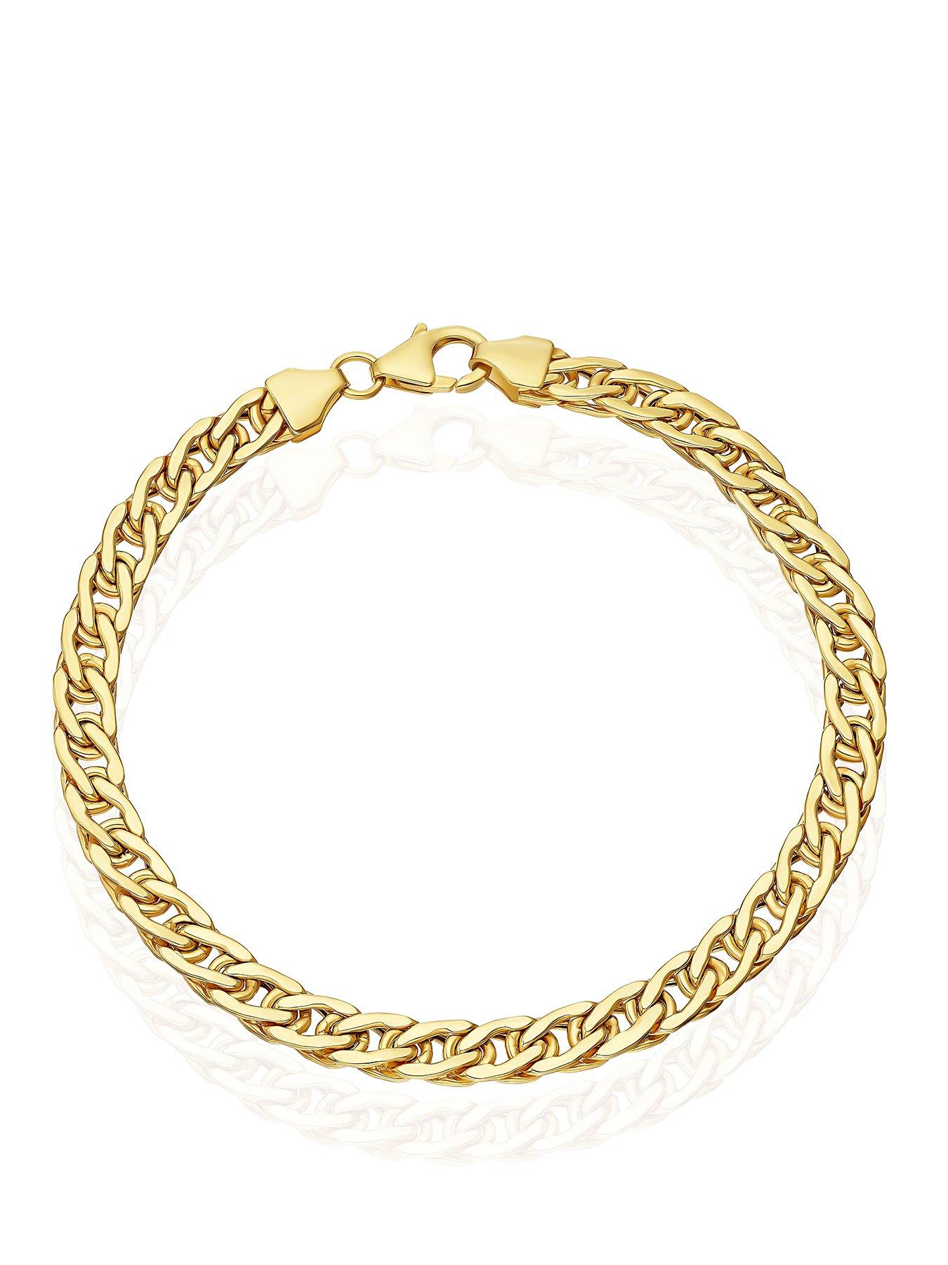 Image 1 of 3 of Ernest Jones Double Curb Bracelet