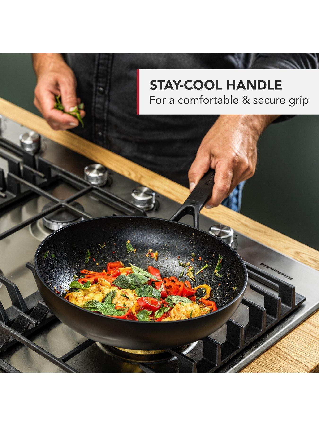 Image 5 of 7 of KitchenAid Kitchenaid Classic Forged Wok 28cm