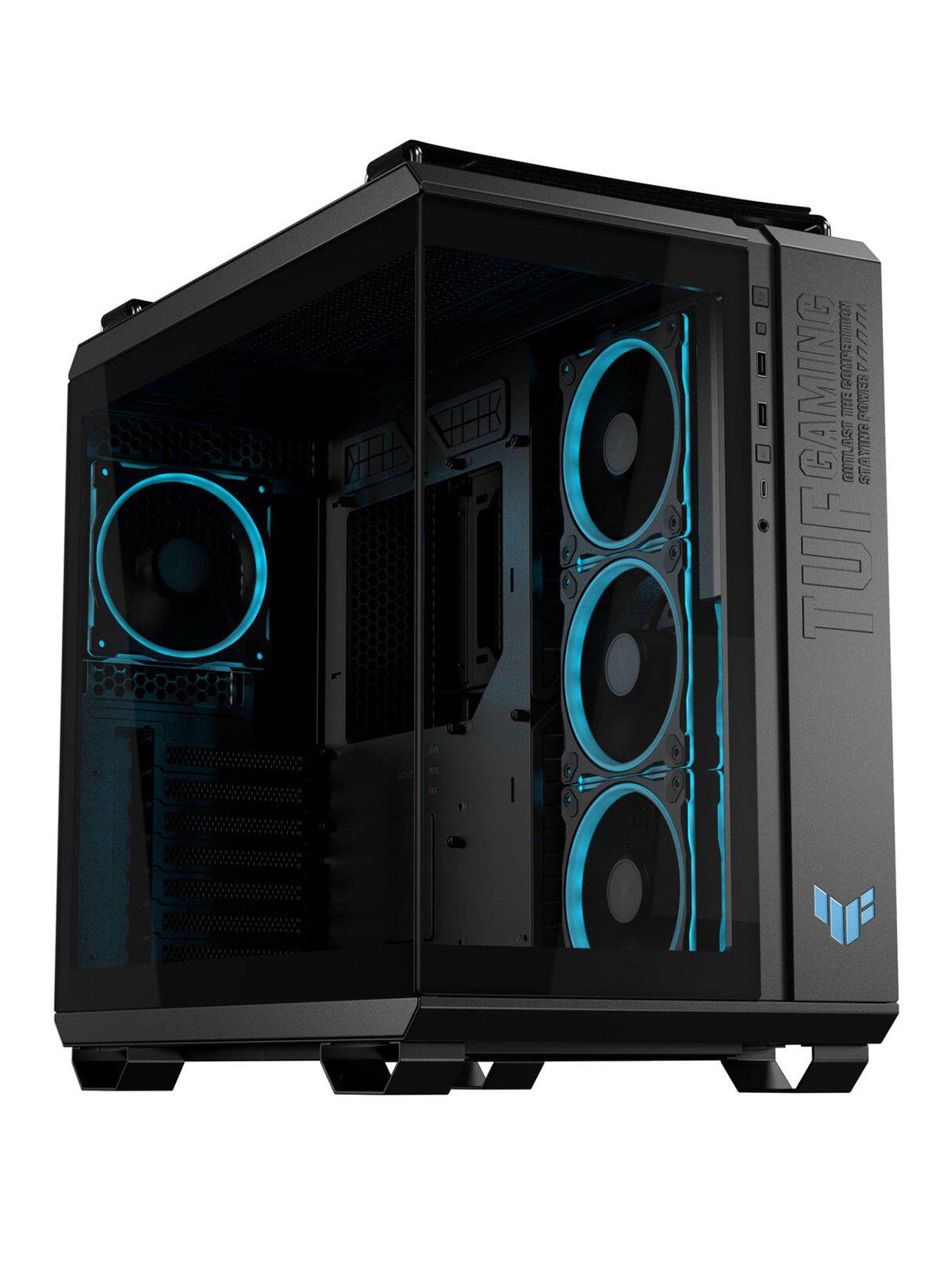 ASUS TUF GAMING GT502 Horizon TG ARGB Black Midi Tower
