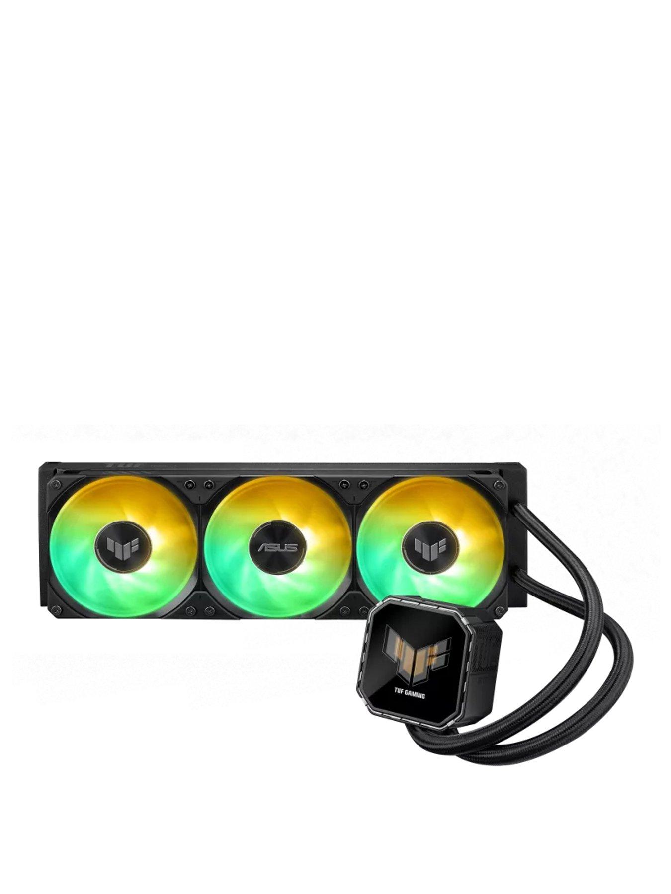 ASUS TUF Gaming LC III 360 ARGB LCD Processor All-in-one liquid cooler 12 cm Black 1 pc(s)