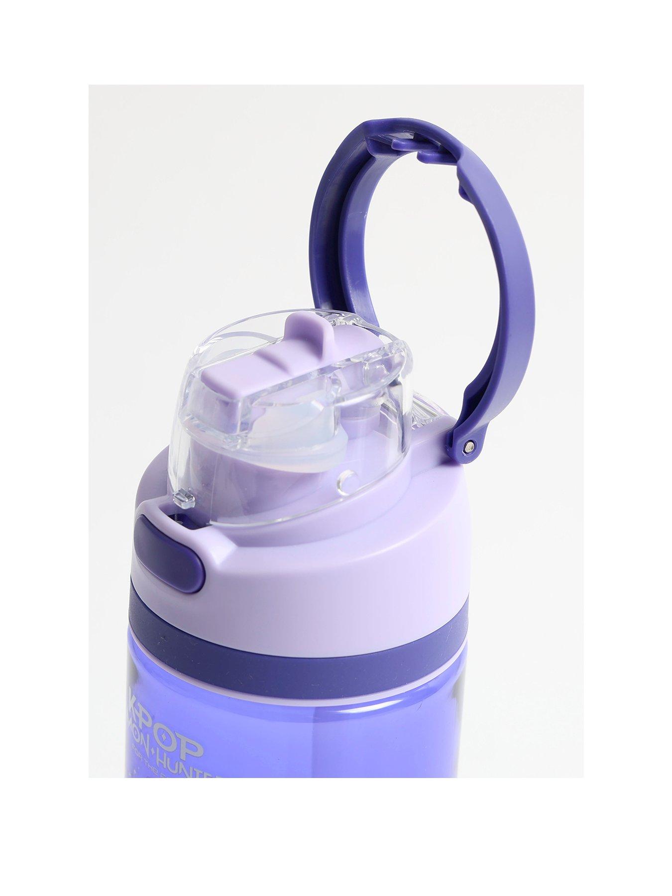 Image 2 of 7 of K-Pop Demon Hunters K-pop Demon Hunter 24oz Plastic Water Bottle With K-pop Demon Hunter Pp Solid Lid Bento Lunch Box